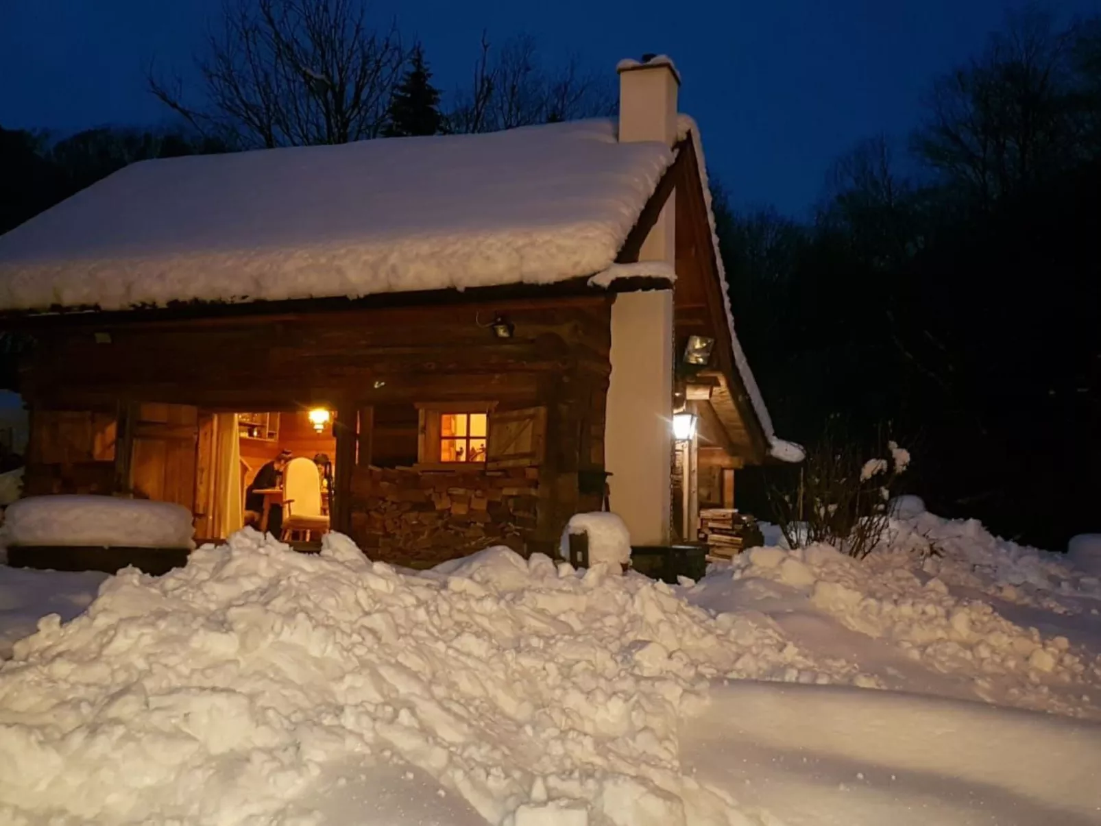 Romantikhütte-Dehors