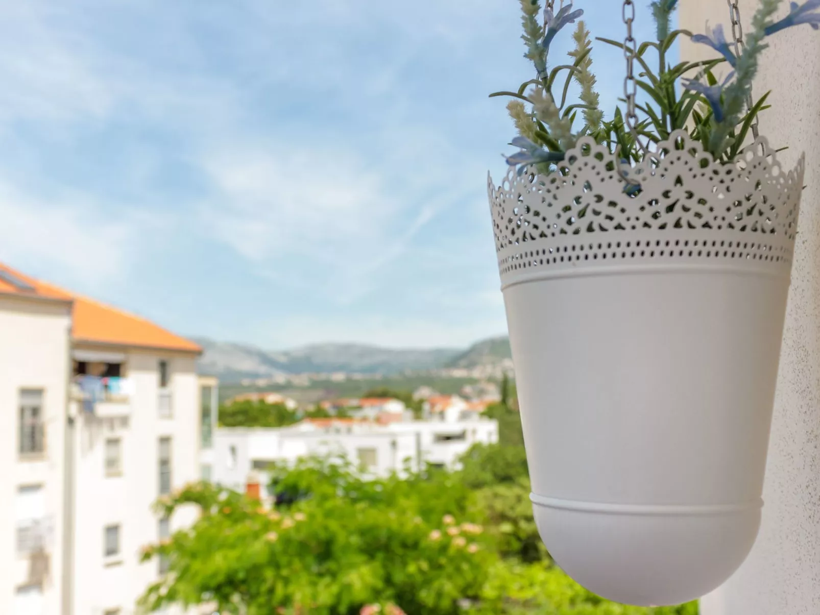 Gemütliches Studio mit Balkon-Draußen