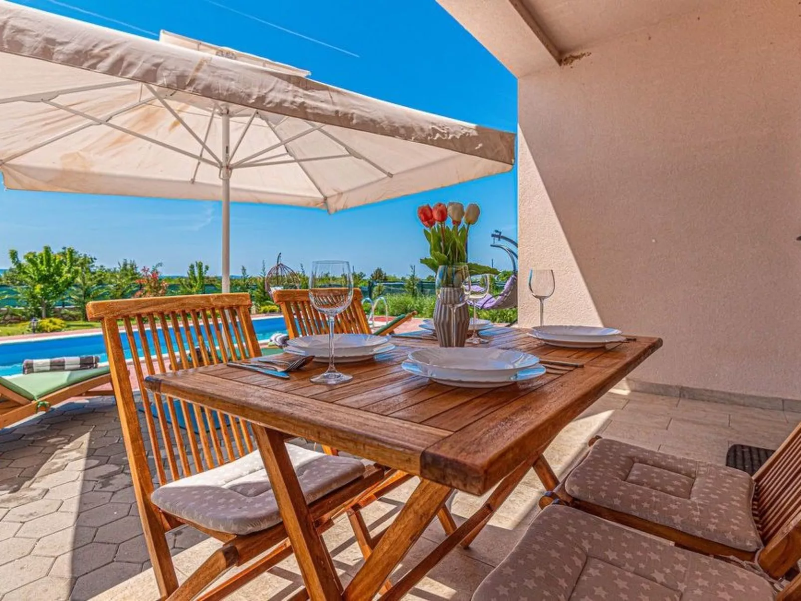 Villa Barbara bei Šibenik-Dehors