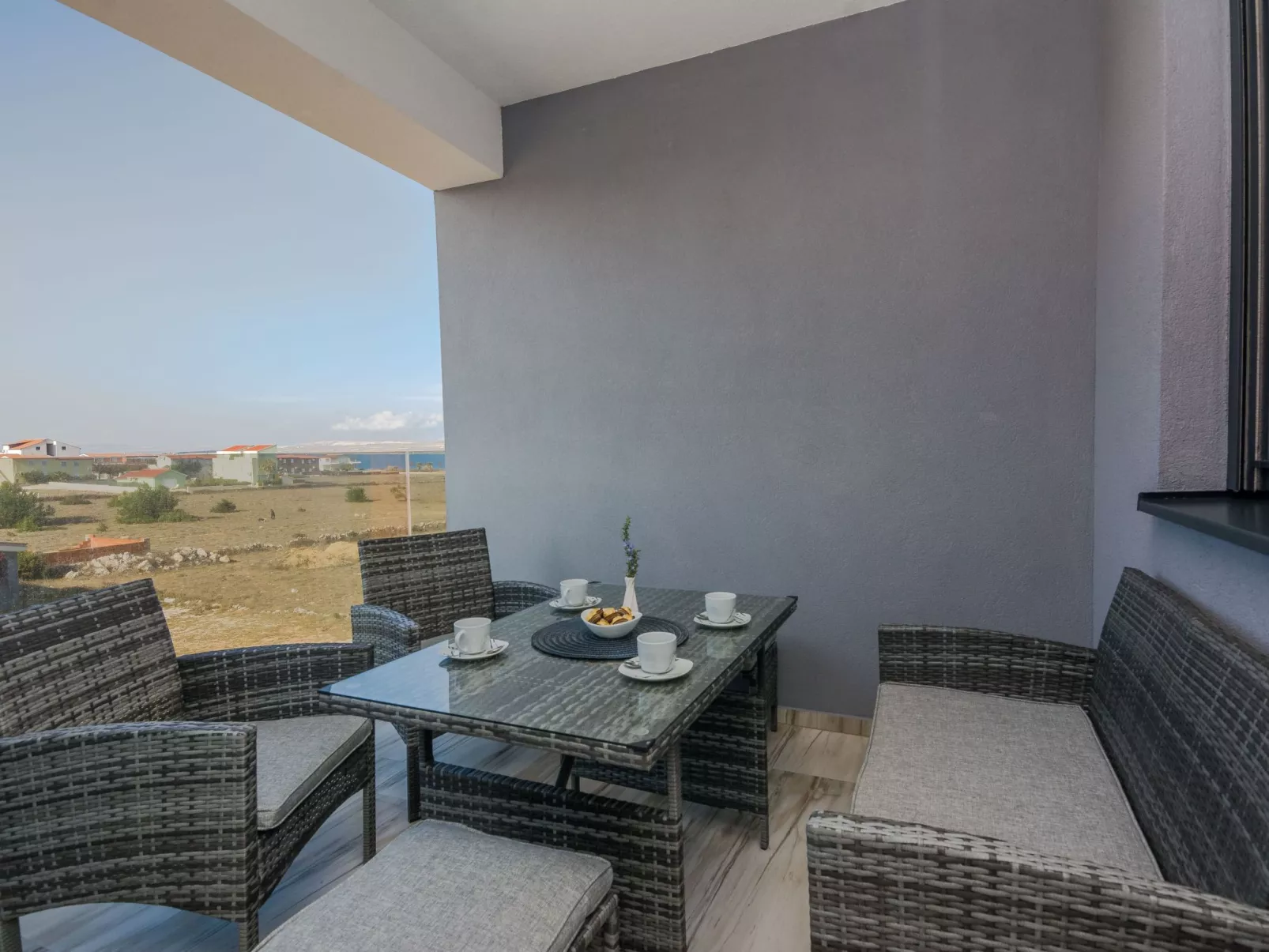 Wohnung mit Meerblick Glamour Vir - Agentur TA Leut-Dedans