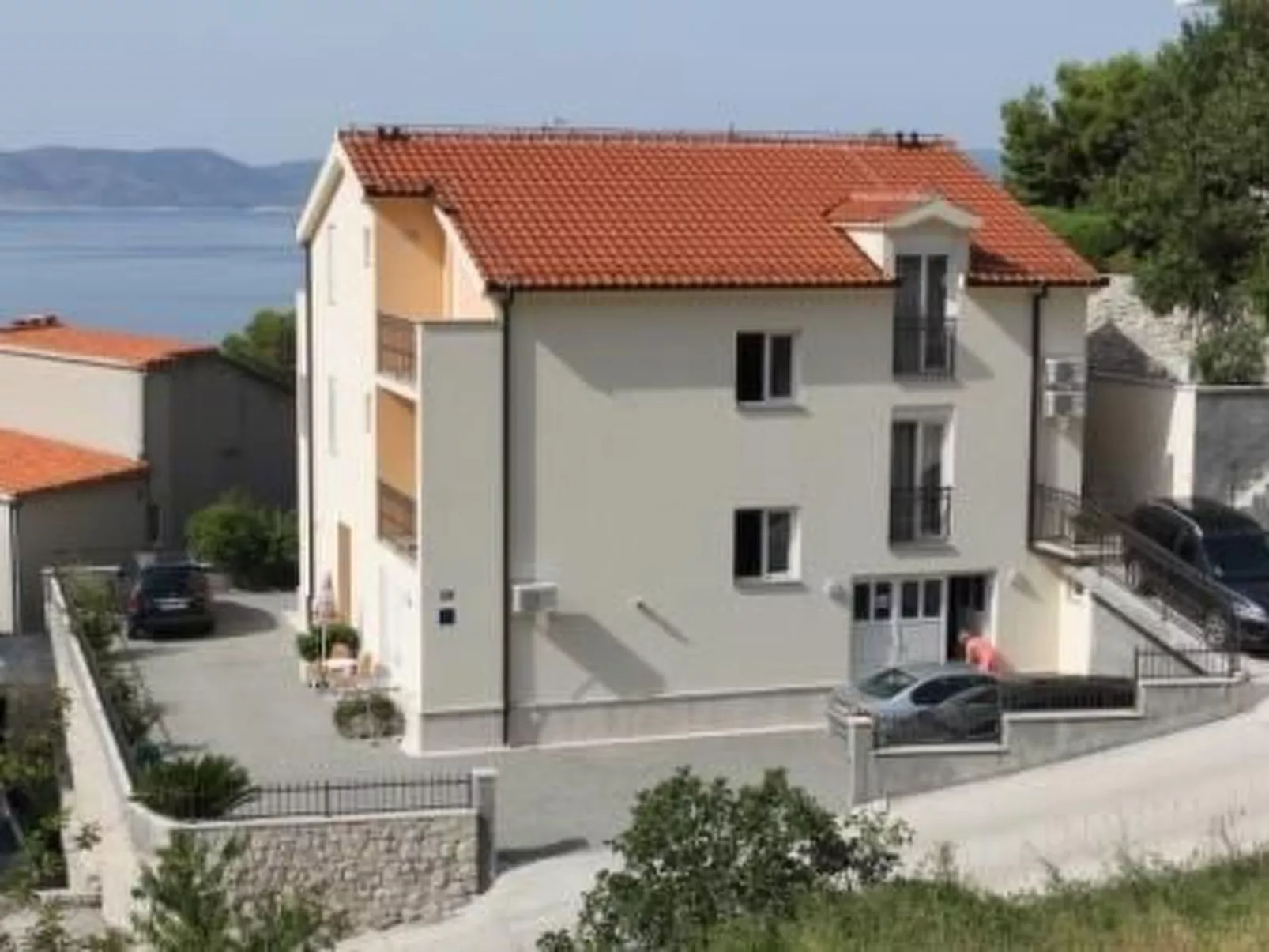 Studio im Erdgeschoss für zwei Personen mit einer Terrasse-Outside