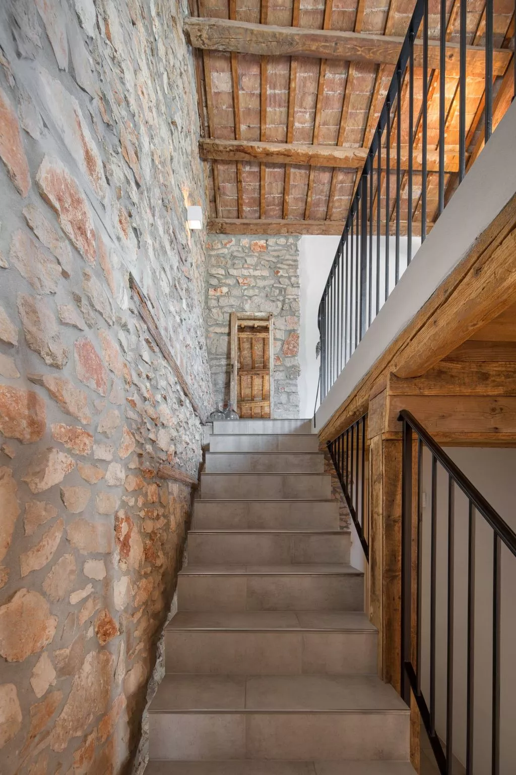 Villa Flavia Traditionelles Steinhaus mit Pool-Outside