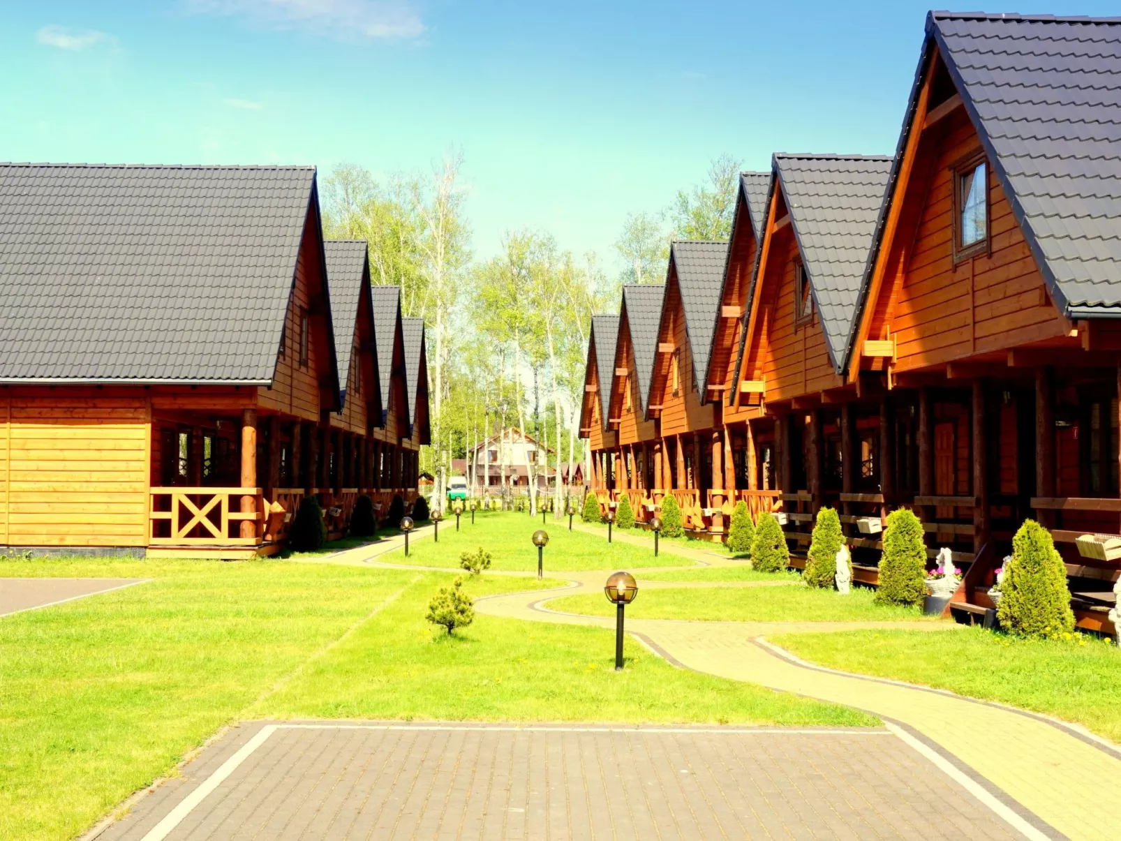 "Paradise Star2" mit eigener Terrasse-Draußen