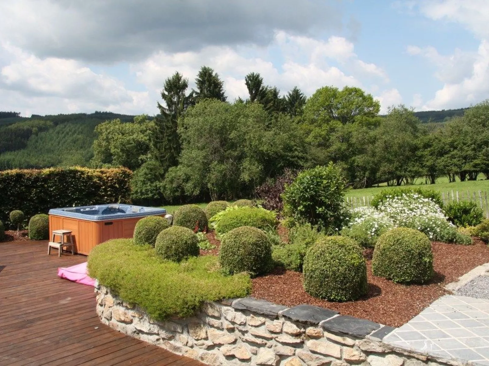 Villa "Spineux" Schwimmbäder/Whirlpool/Sauna 11pers-Draußen