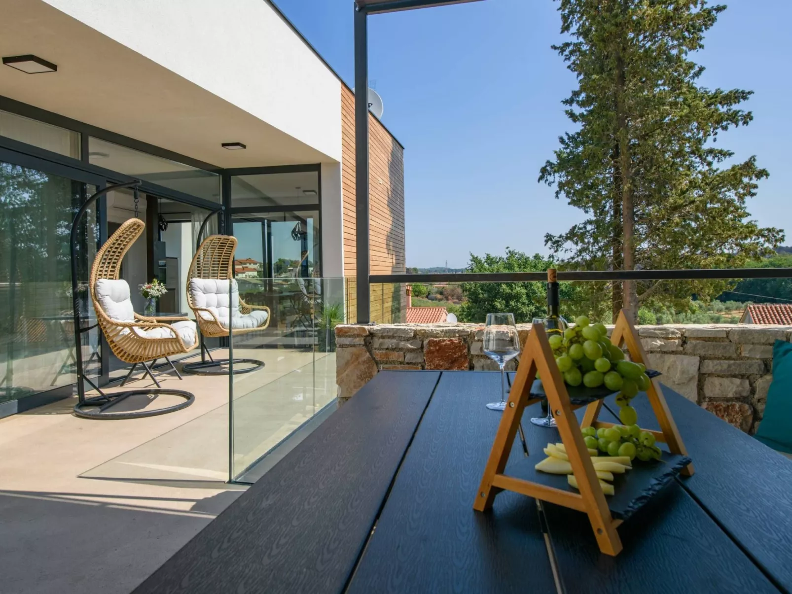 In Vintijan mit Privatem Pool-Draußen