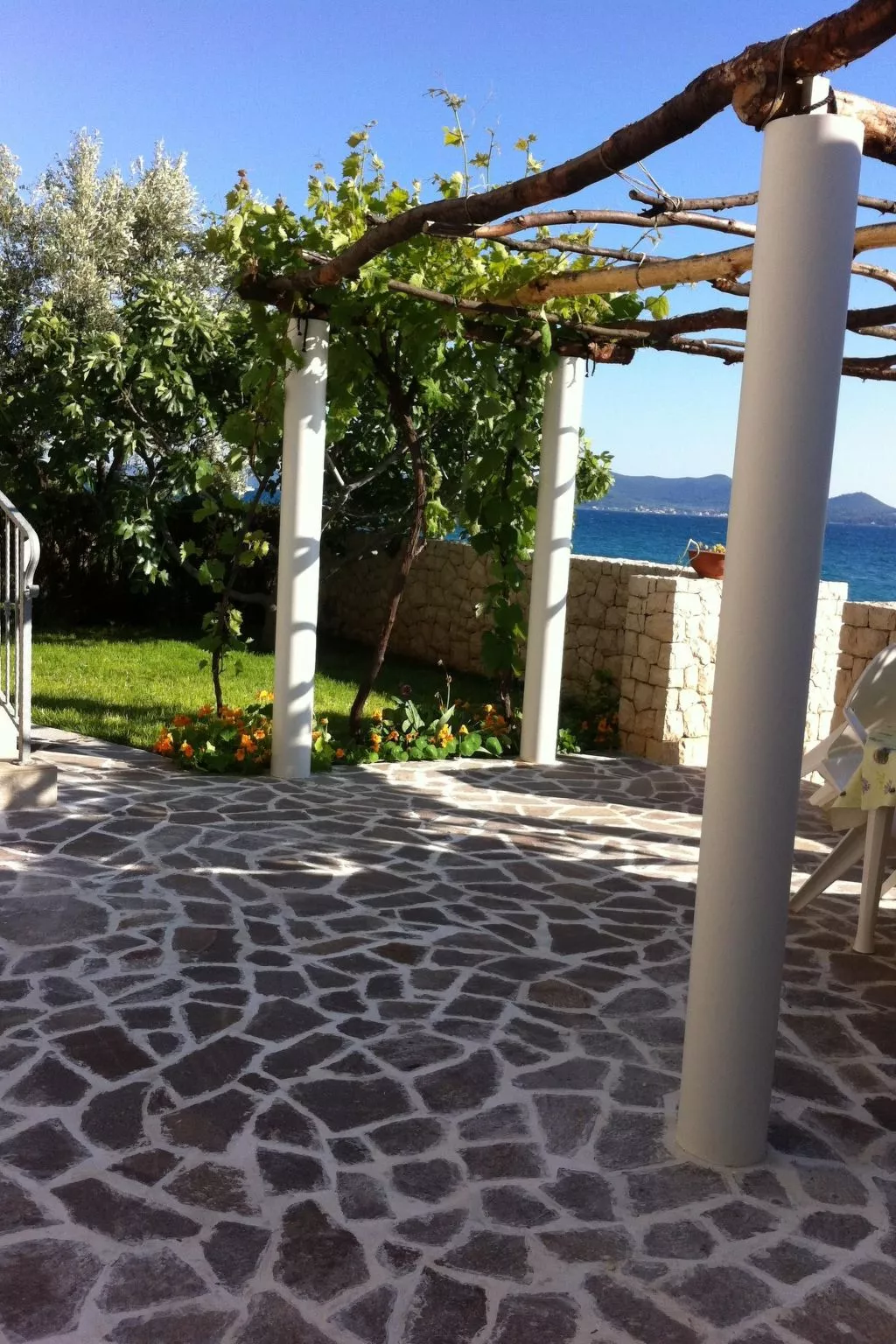 Penthouse mit Balkon für fünf Personen-Draußen