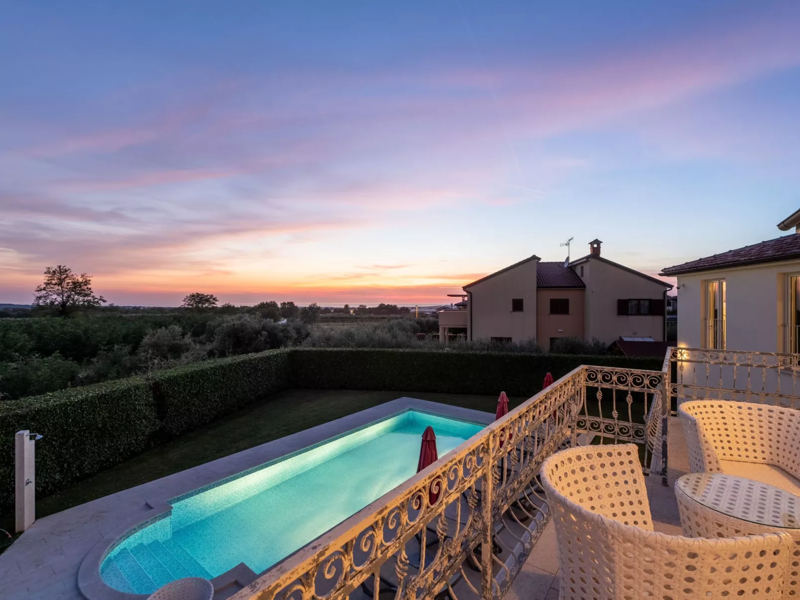 Villa Bincila-Draußen