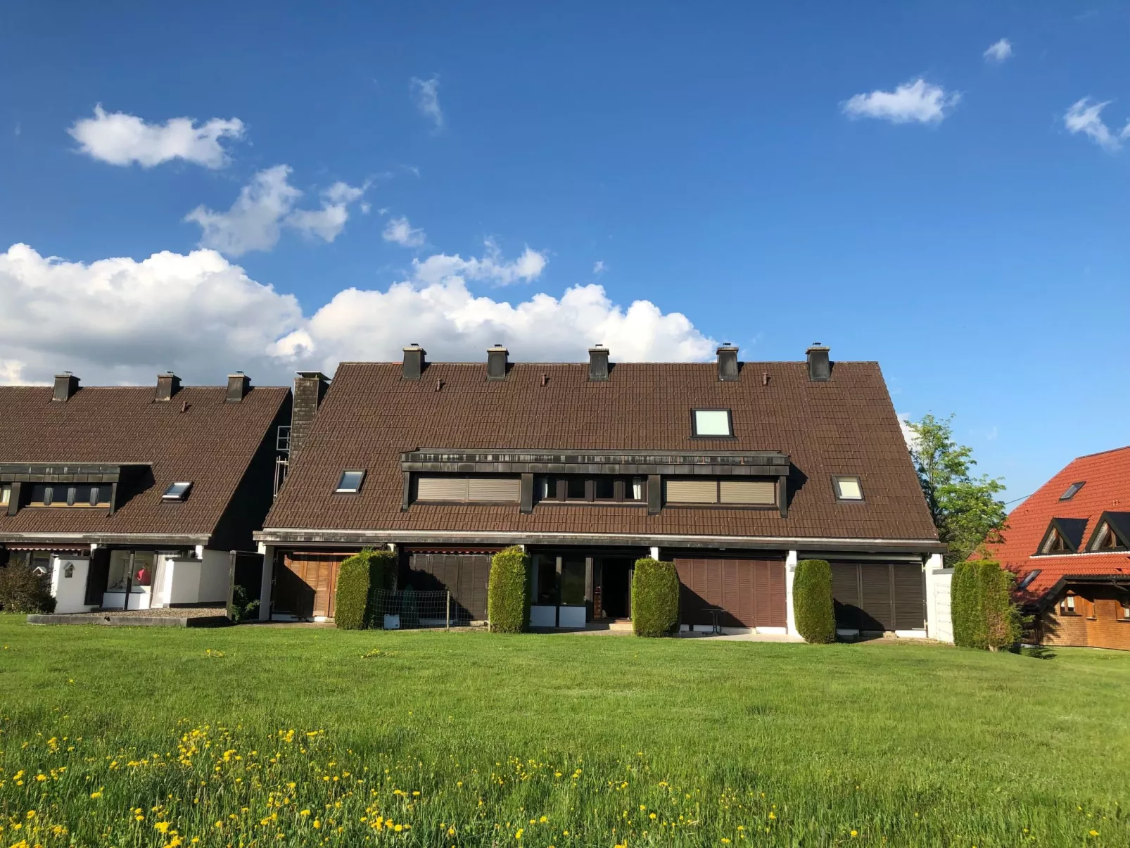 Mit Terrasse und offenem Kamin-Outside