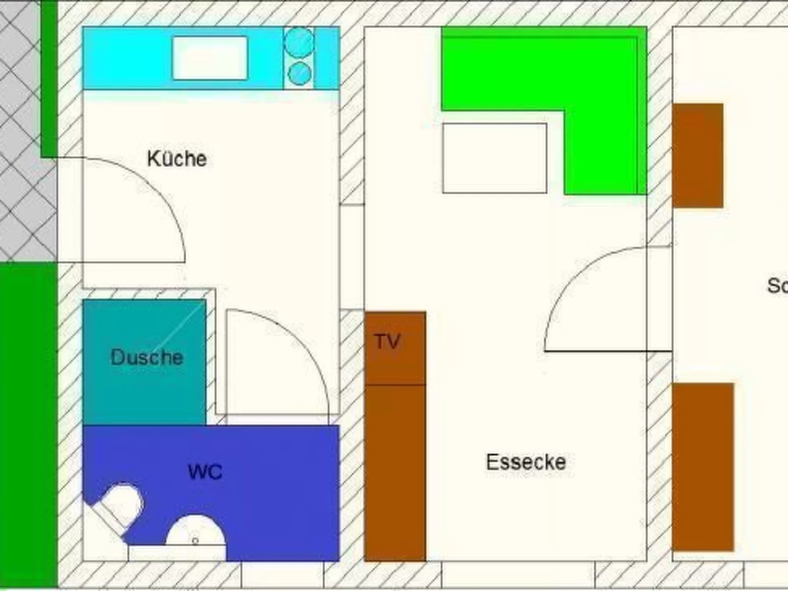 Bungalow "Lieschen"-Inside