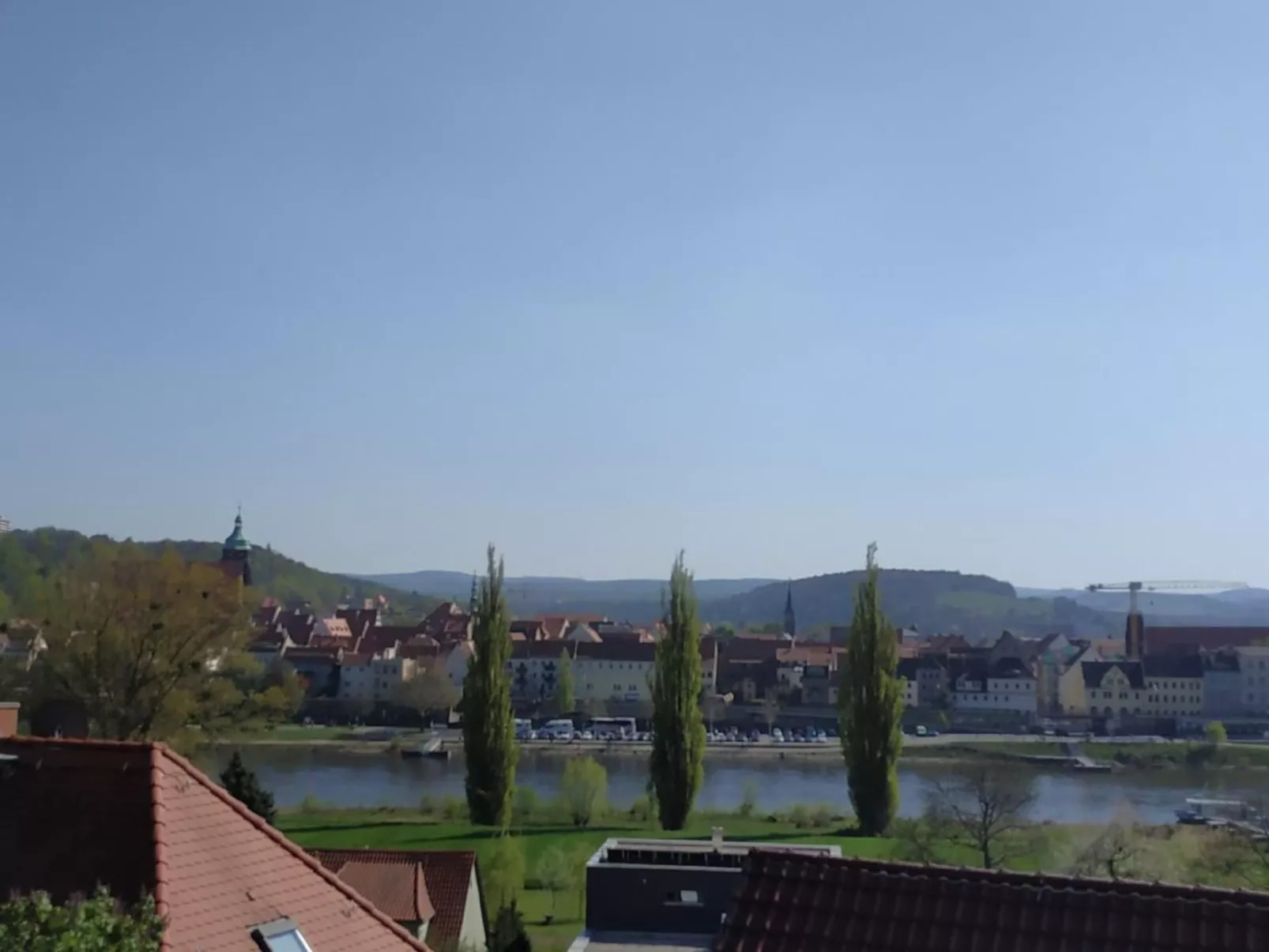 In Pirna mit Schöner Terrasse-Dehors