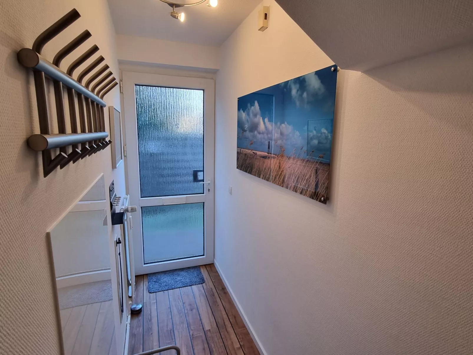 Gemütliche Ferienwohnung für zwei Personen mit sonniger Südterrasse-Drinnen