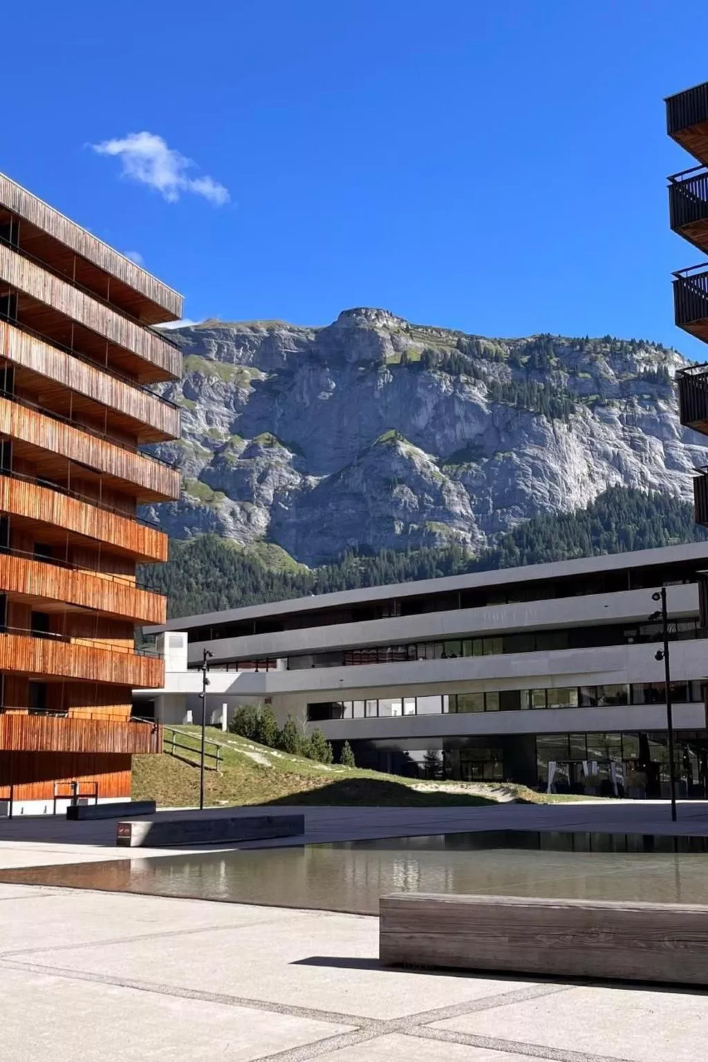 Flims Stenna SELVA direkt bei Bergbahnen Skipiste-Draußen