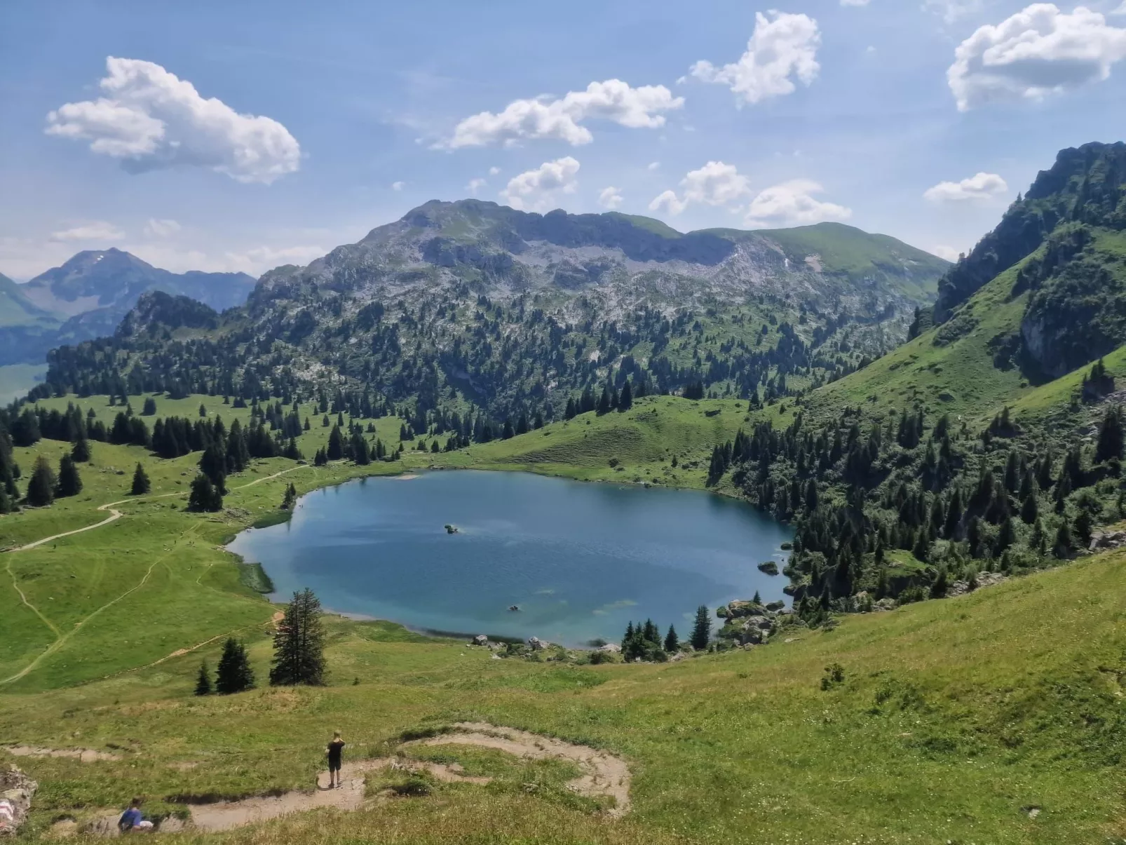 Mit Bergpanorama-Outside