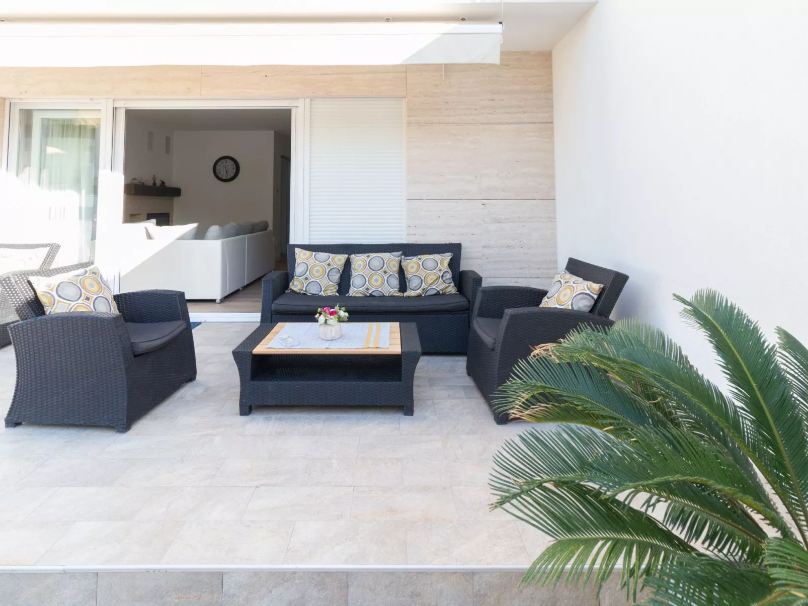 Villa Ema - beheizter Salzwasserpool, Fitnessraum und Sauna-Drinnen