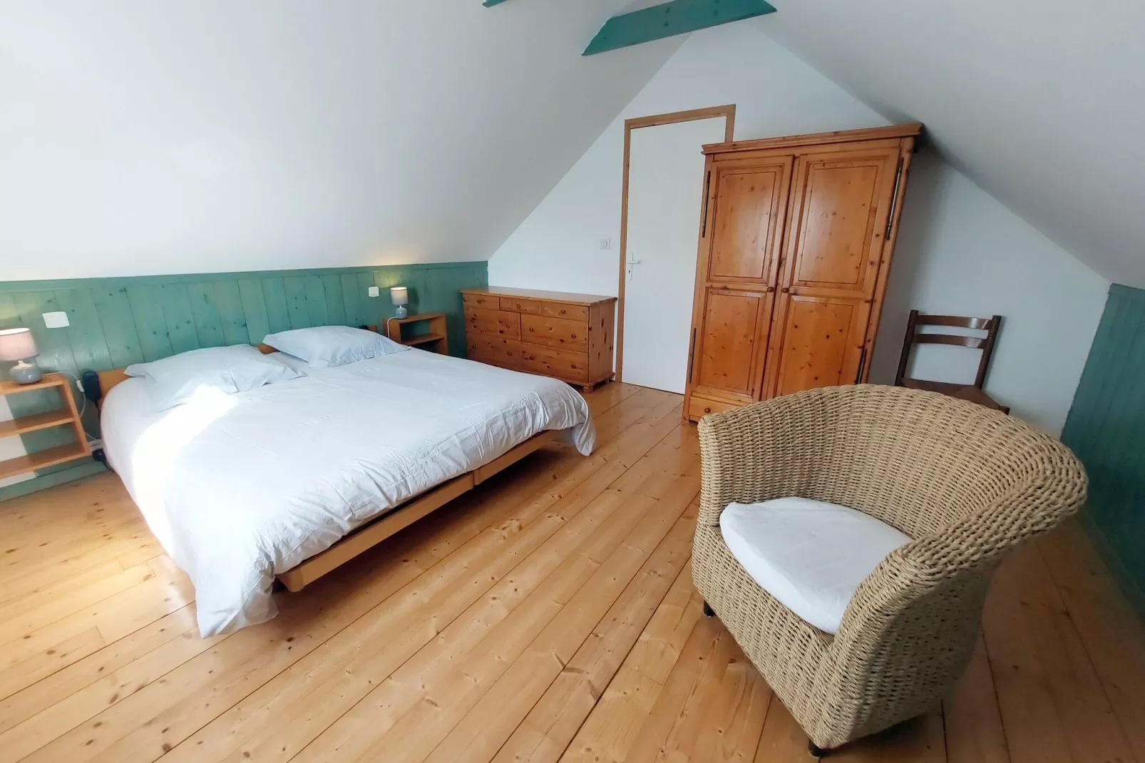 Ferienhaus in unmittelbarer Strandnähe Cléder-Bedroom