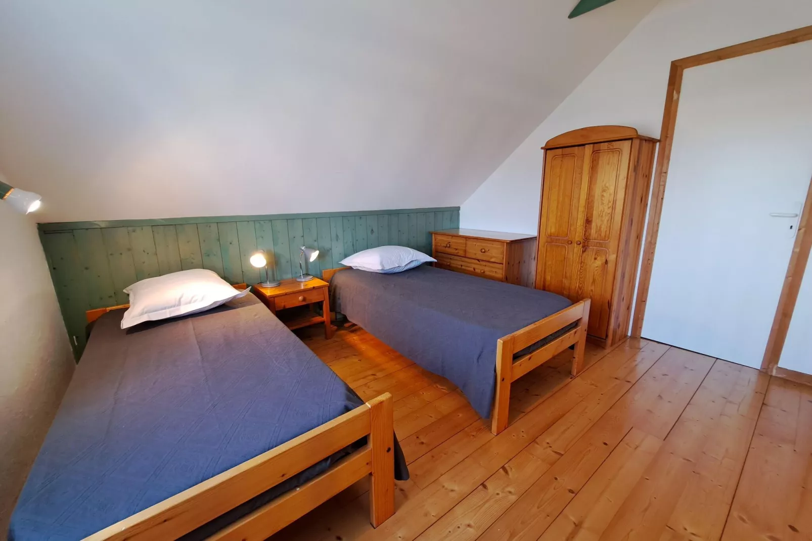 Ferienhaus in unmittelbarer Strandnähe Cléder-Bedroom