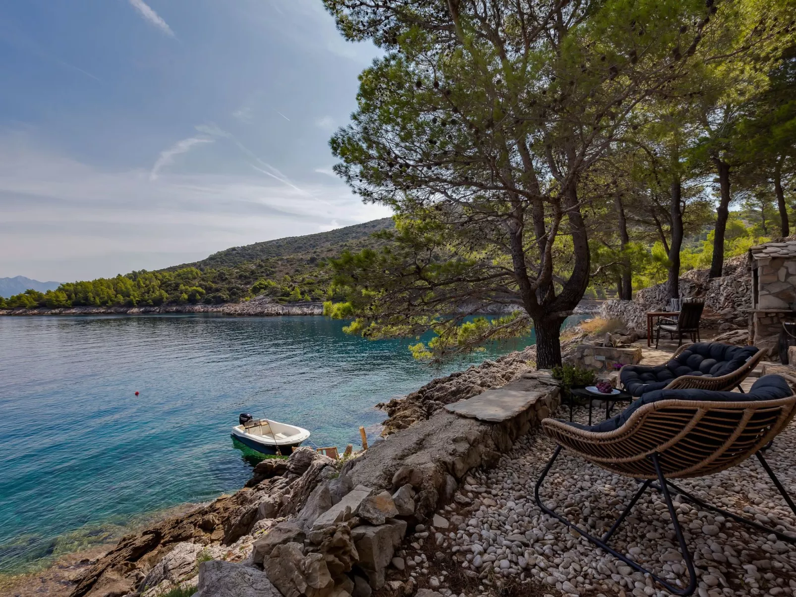 Haus in Općina Sućuraj mit Grill und Terrasse-Outside