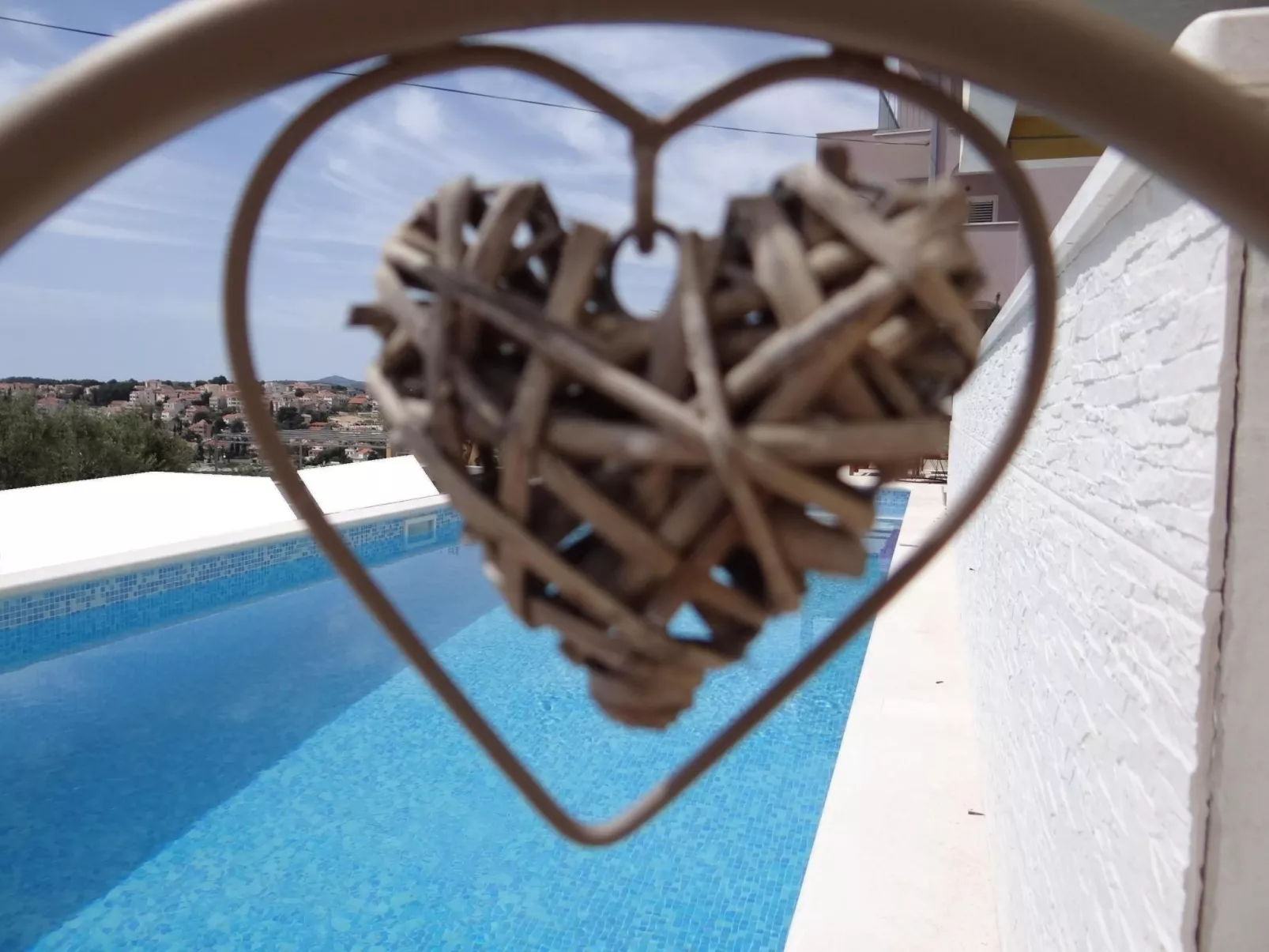 Beheiztes Schwimmbad, Familienferienwohnung-Dehors