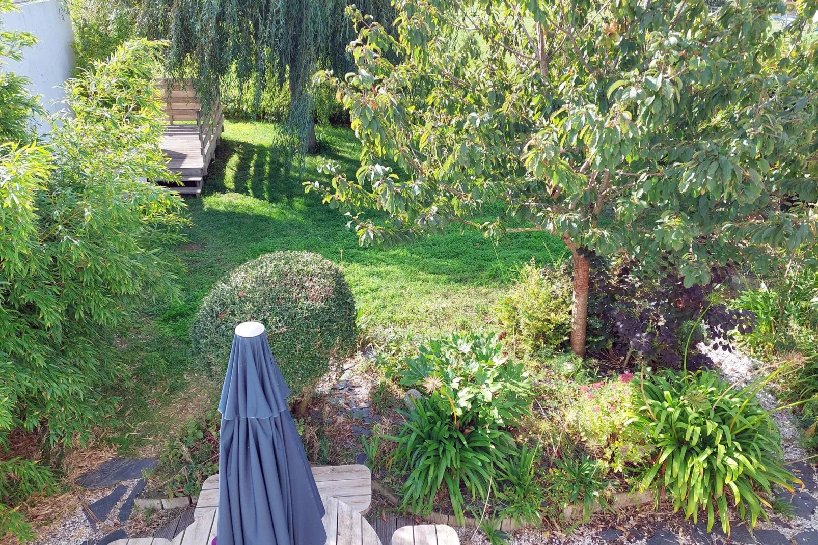 Ferienhaus in unmittelbarer Strandnähe Cléder-Gardens summer