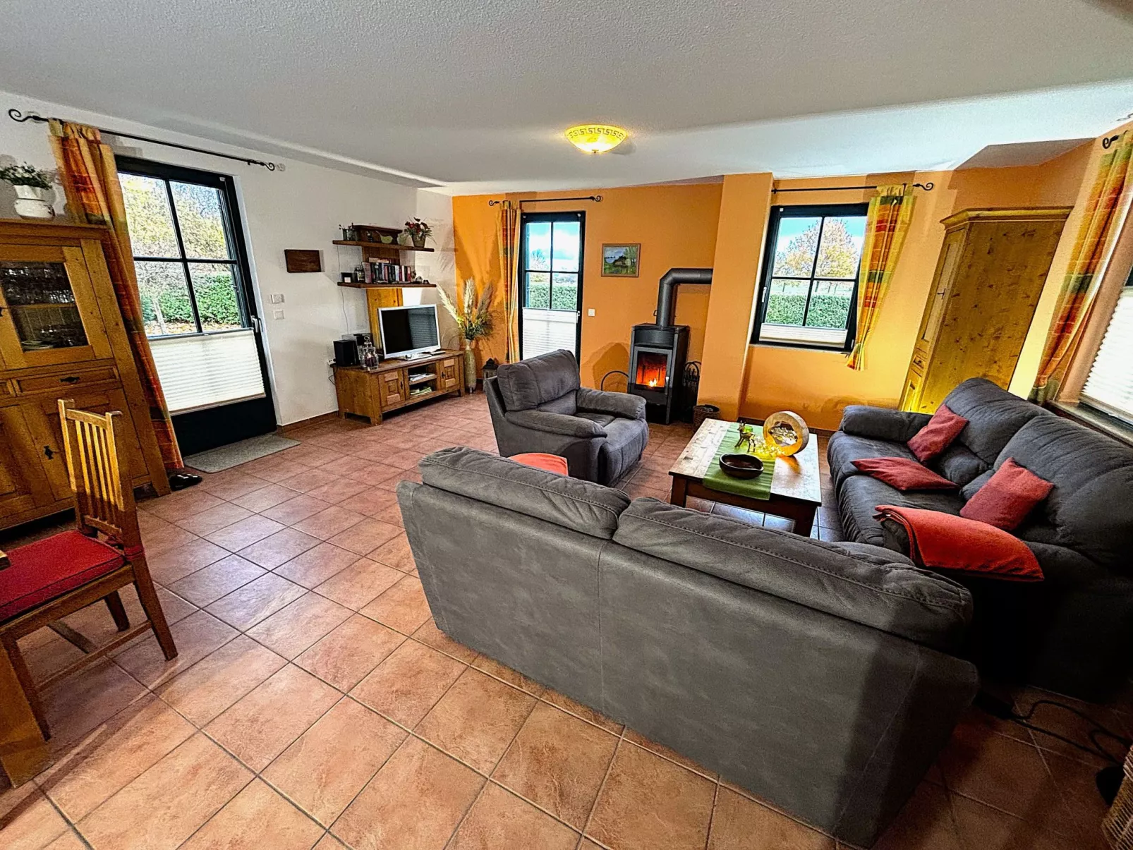 Reethaus Vera am Meer mit Sauna und Kamin-Dedans