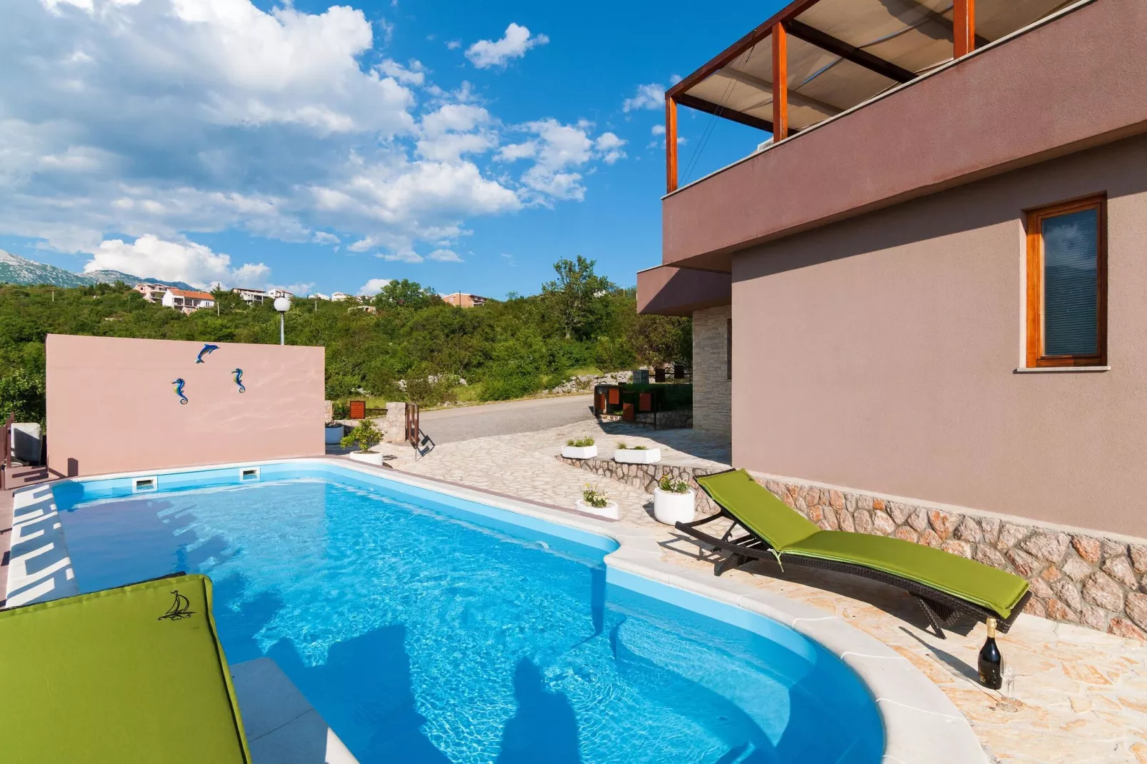 Villa Sunset View in Rovanjska mit Pool SD-162 FH ca 160 qm für 8 Pers-Pool