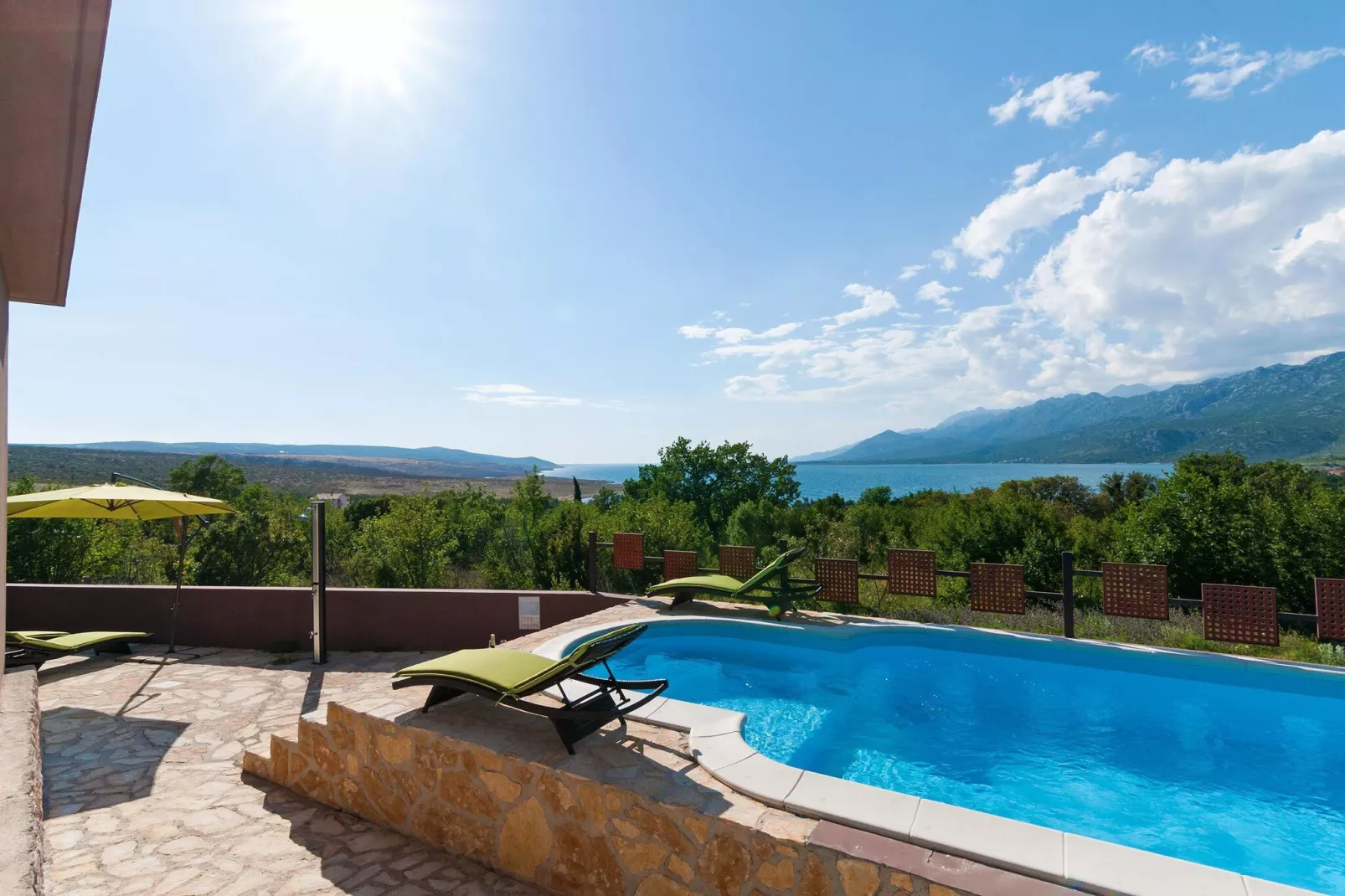 Villa Sunset View in Rovanjska mit Pool SD-162 FH ca 160 qm für 8 Pers-Pool