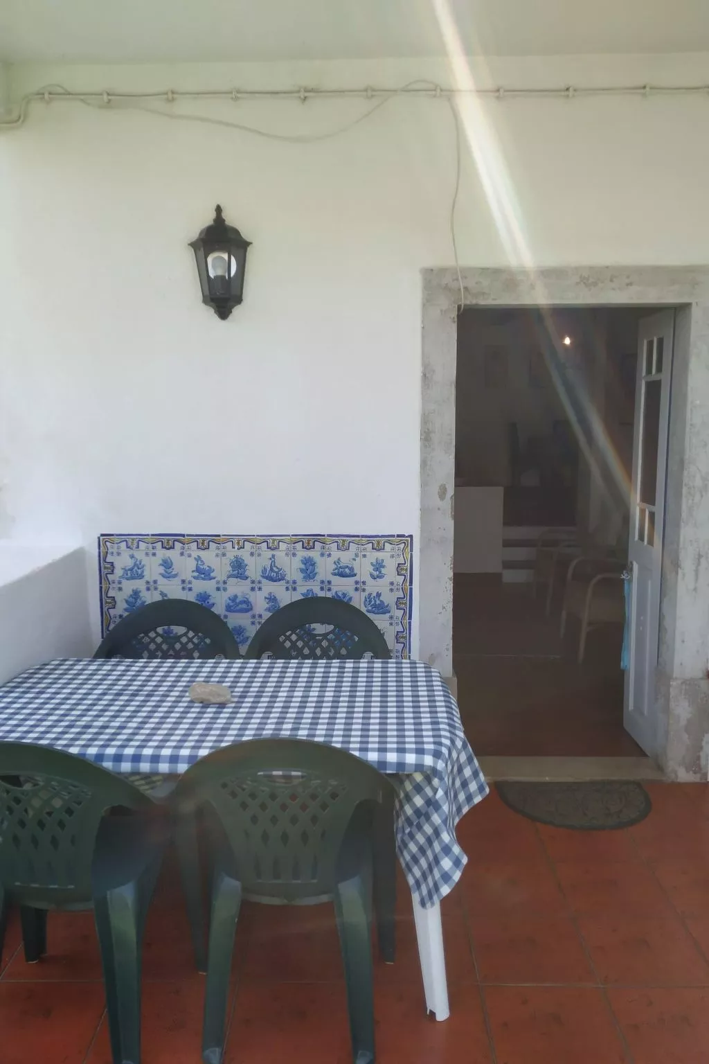 Schöne Wohnung in Azenhas Mar mit großem Garten-Draußen