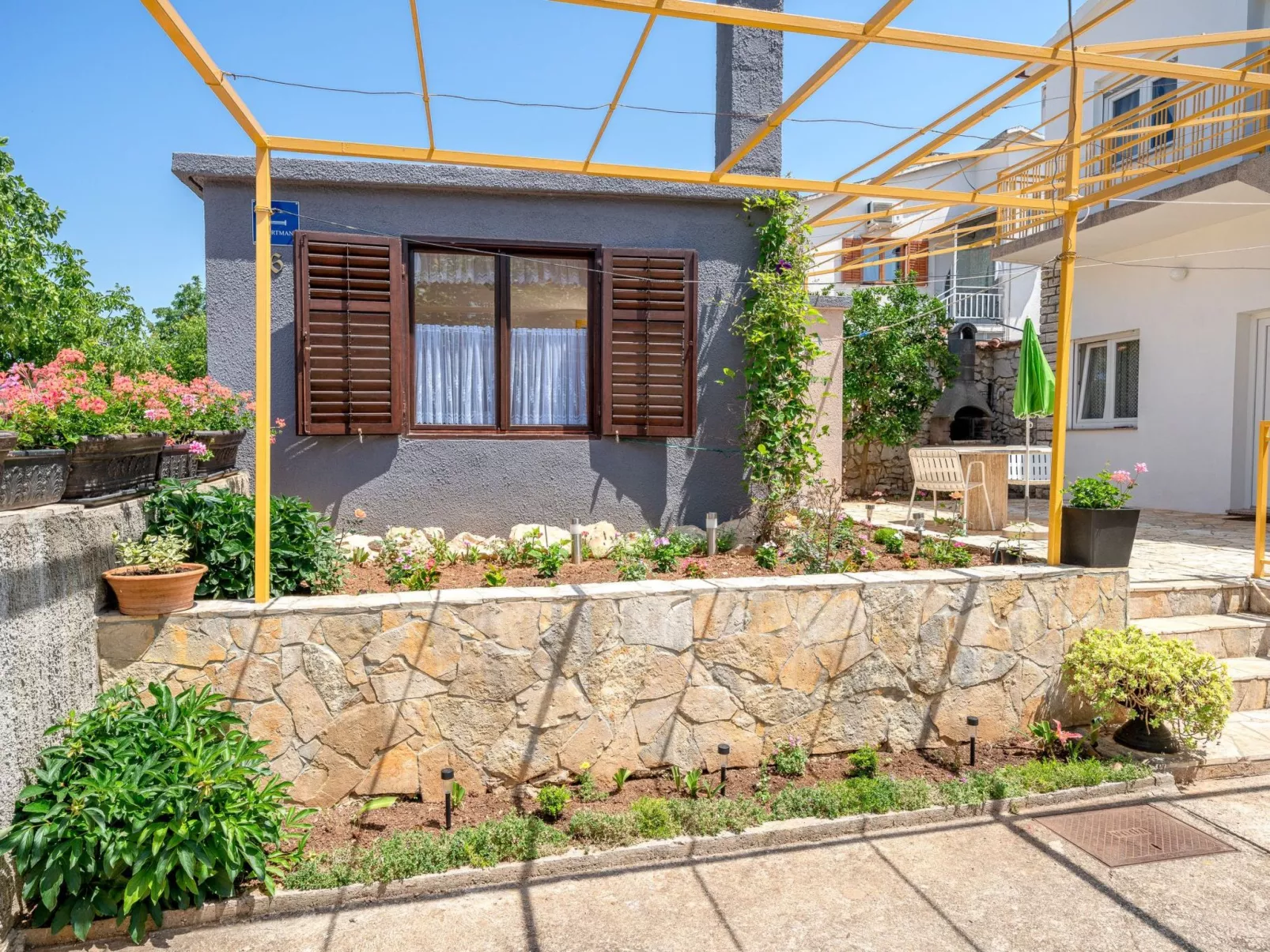 Wohnung "Klaudia" mit Balkon-Outside