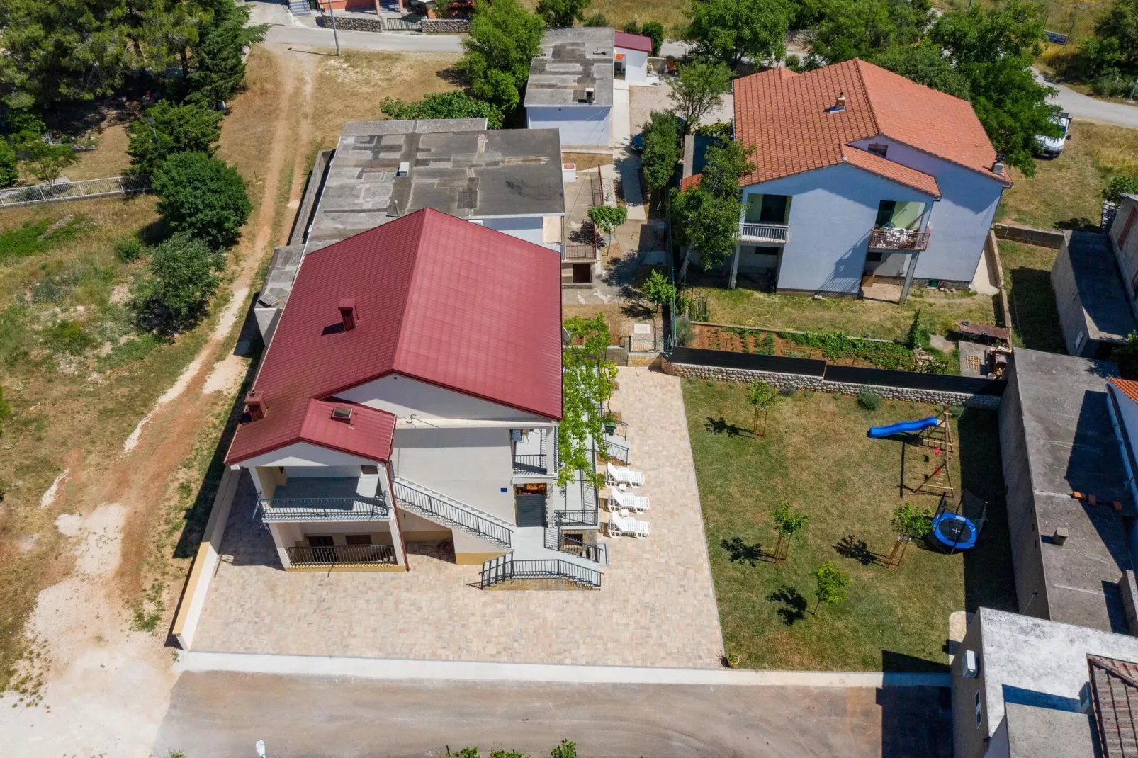 Apartment im Haus Zora Seline - SD170 A02-OG 8 Pers-Exterior summer