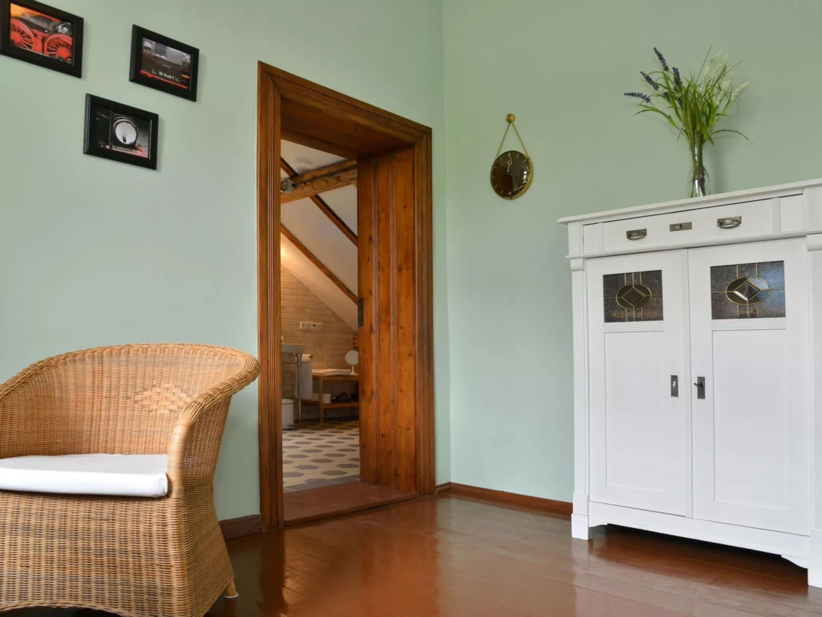 Luxuriöse Wohnung im denkmalgeschützten Bahnhof-Inside