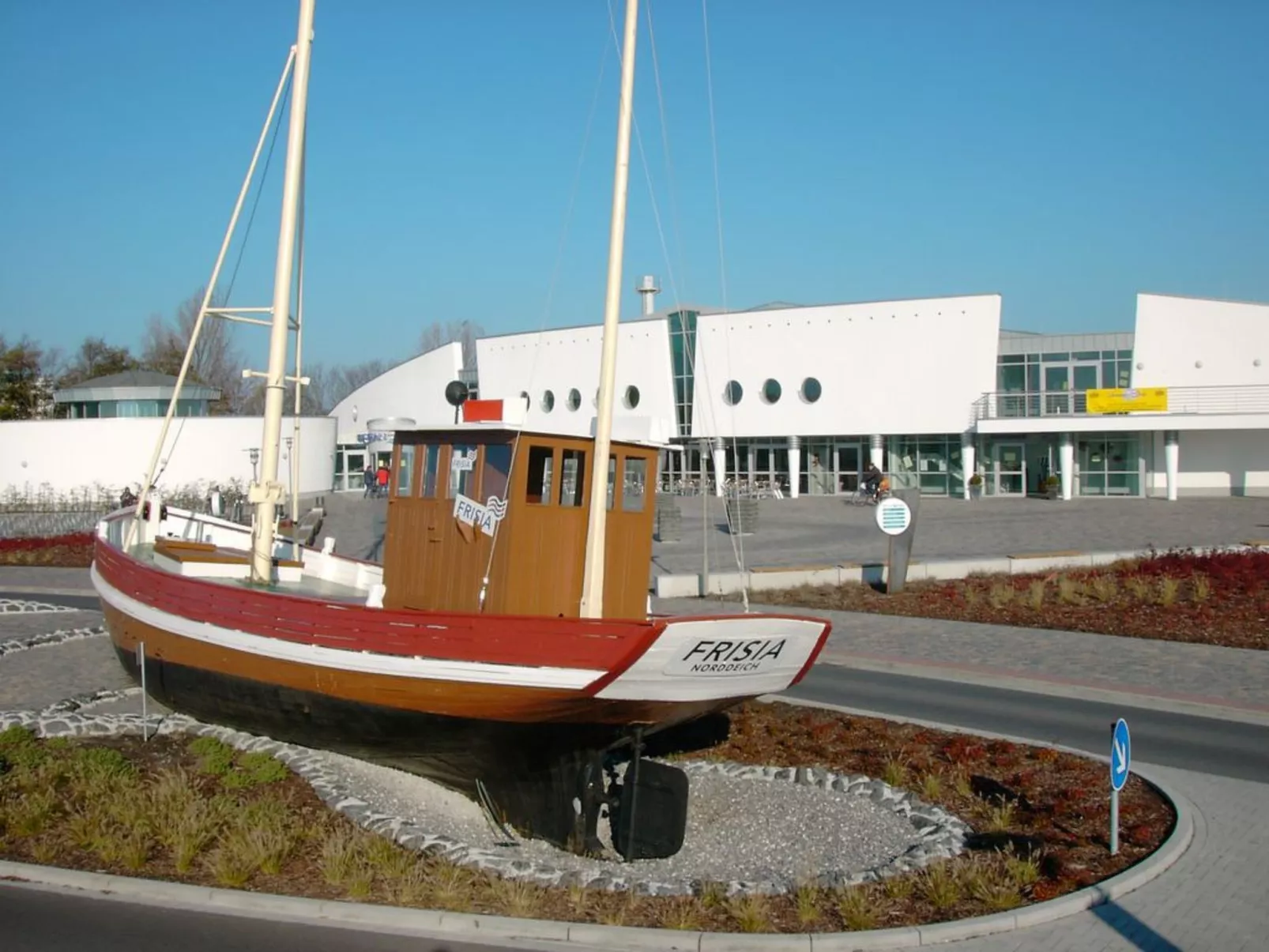 Wohnung in Norddeich direkt am Strand-Dehors
