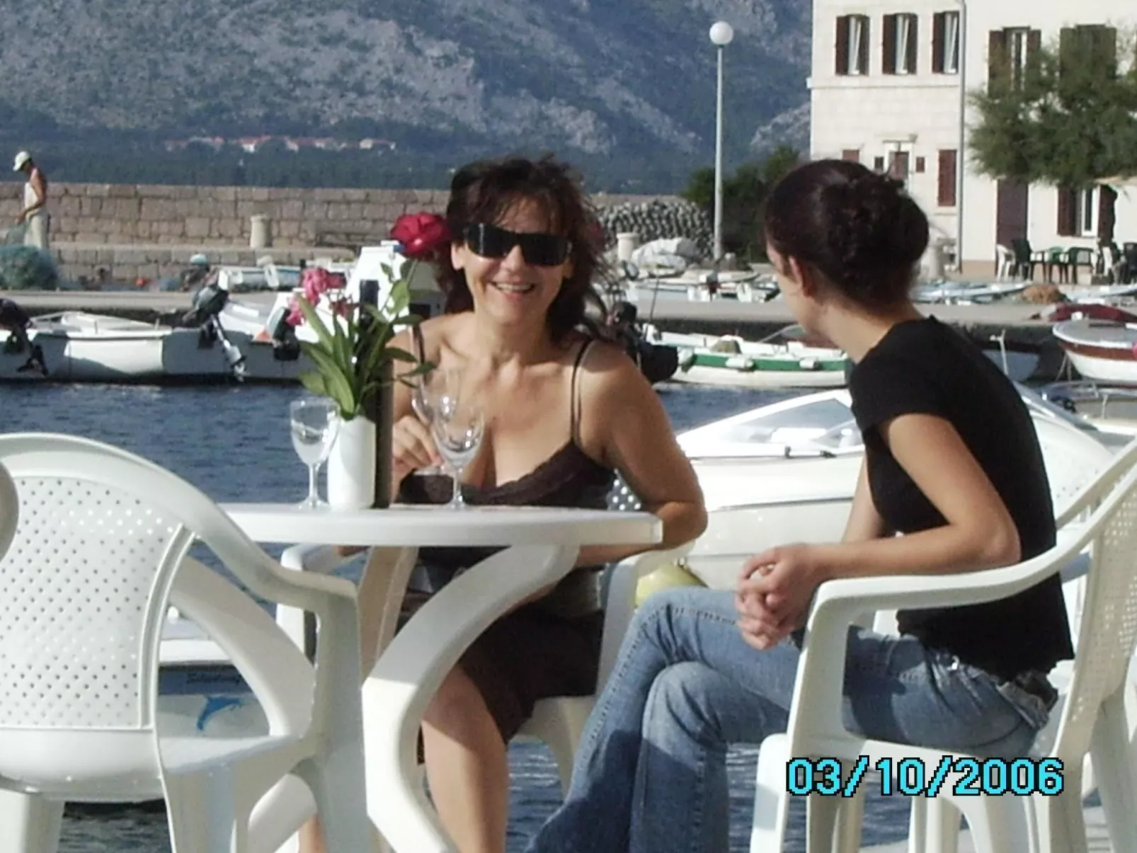 Duplex-Apartment mit Blick auf das Meer und den Garten-Draußen