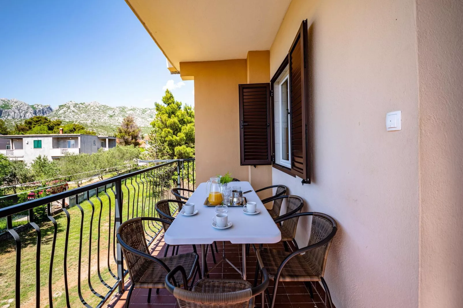 Apartment im Haus Zora Seline - SD170 A02-OG 8 Pers-Terrace balcony