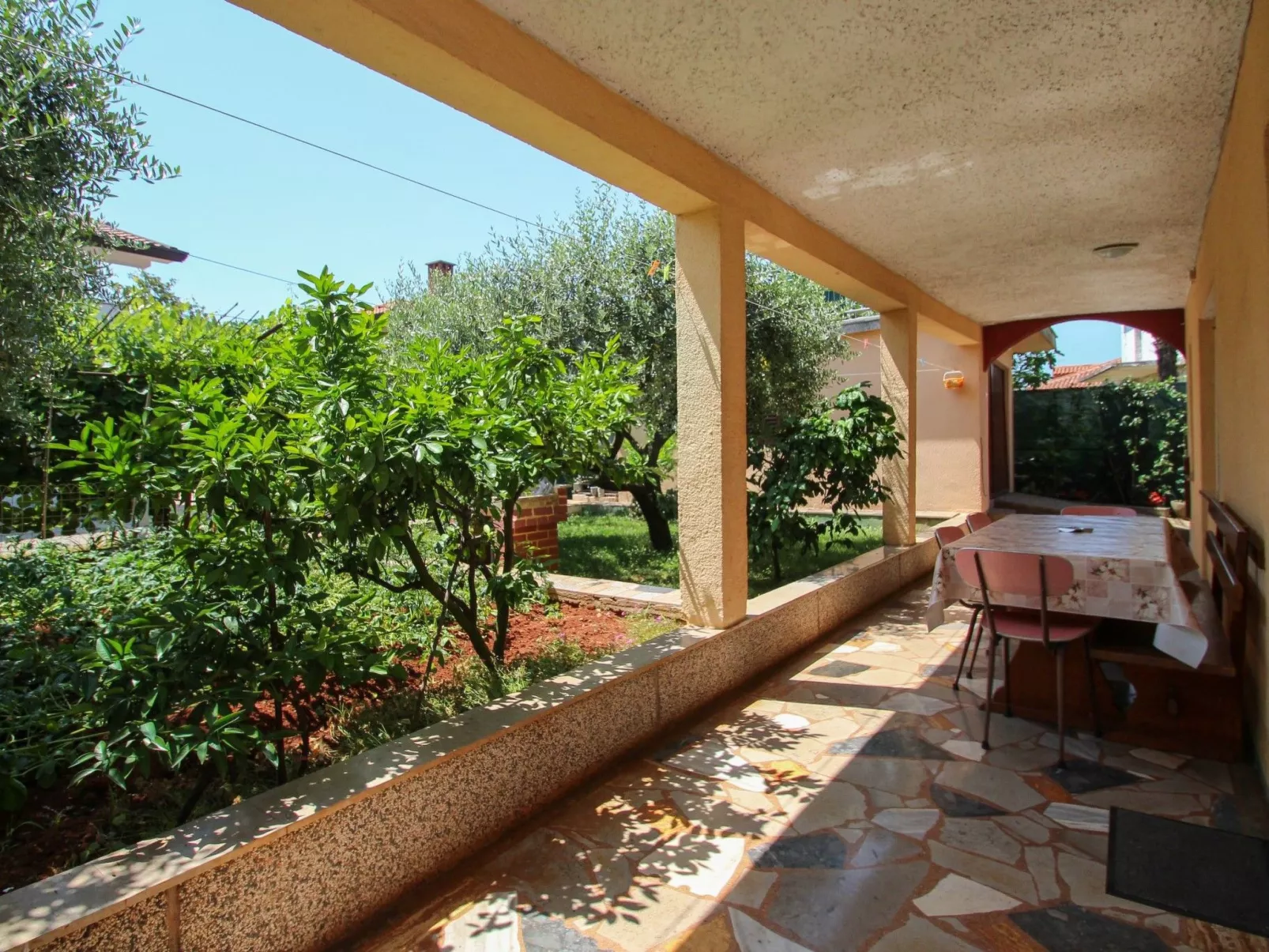 Für 8 Personen in Umag, Istrien-Dehors