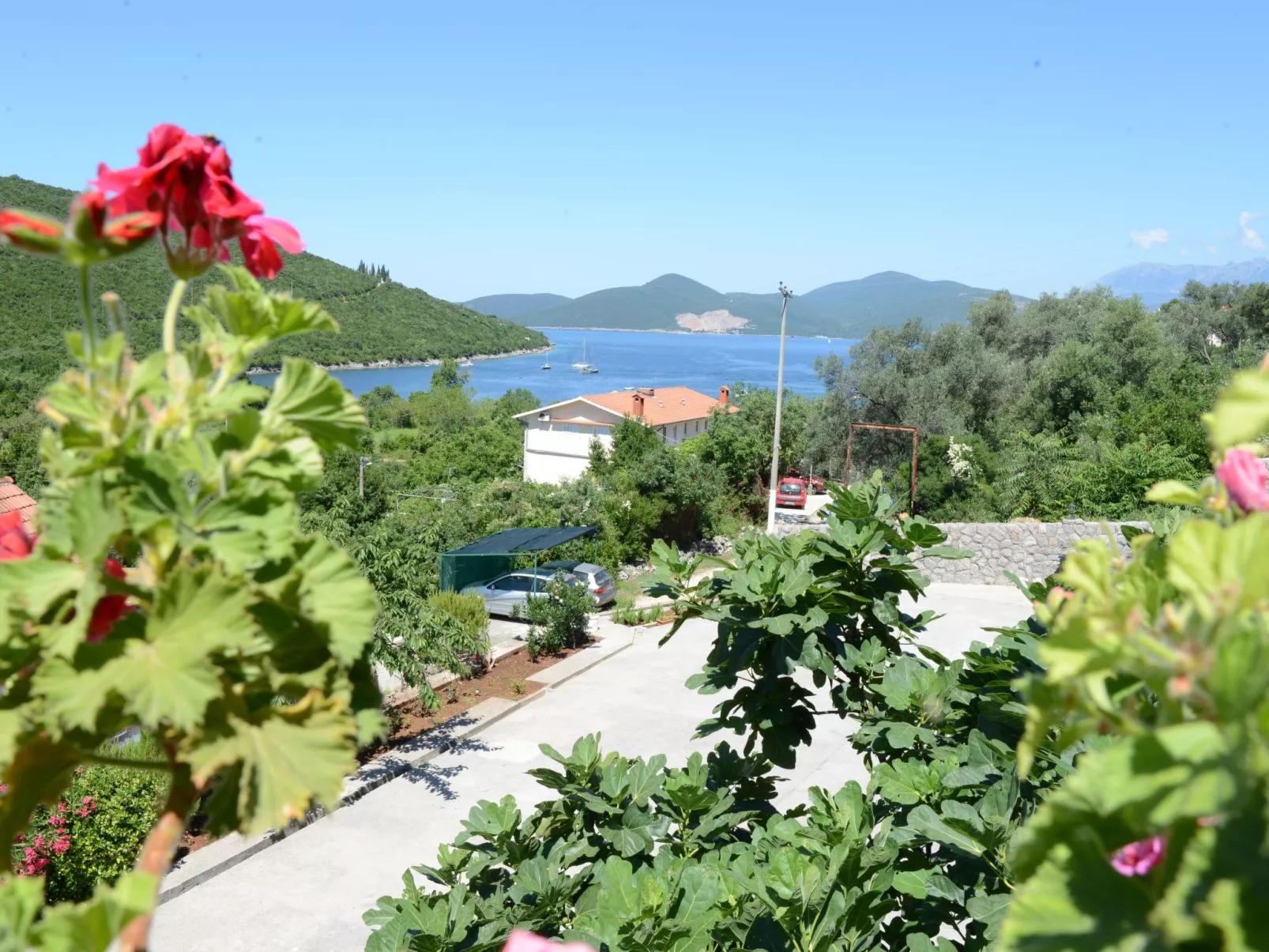 Studio mit Meerblick vom privaten Balkon - Dehors