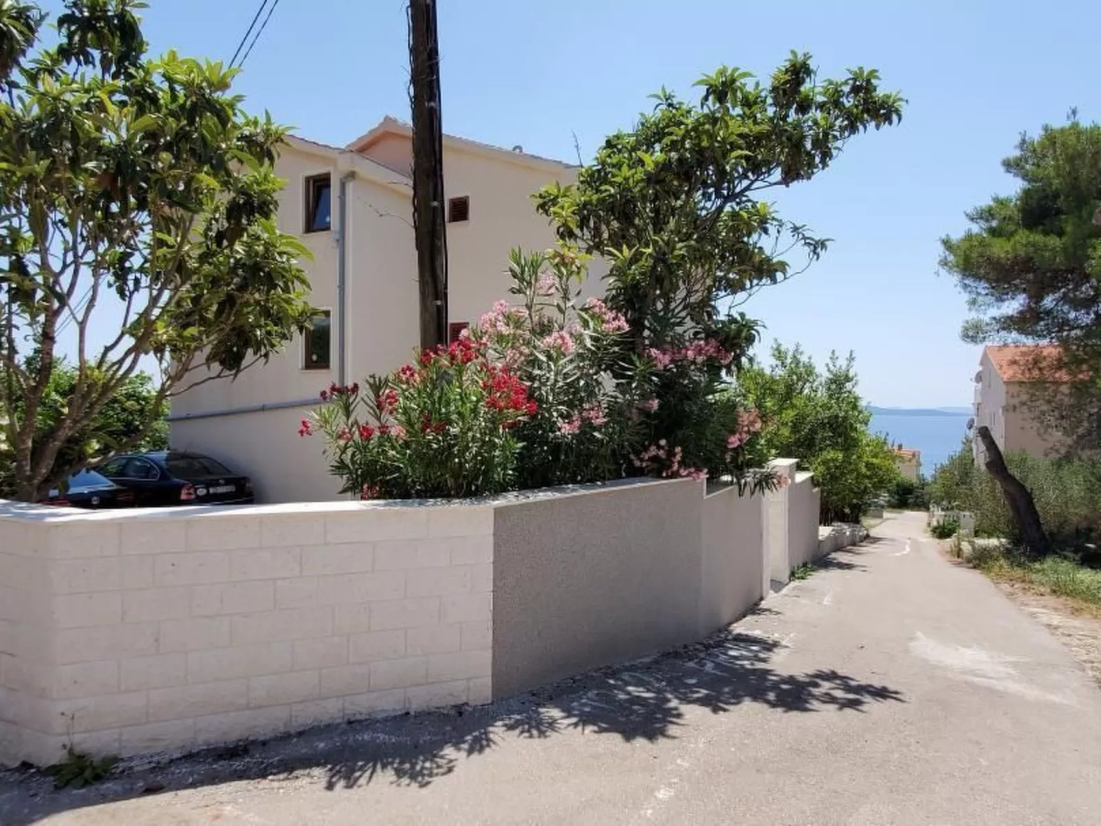 Appartement in Kožino mit Garten, Terrasse und Grill-Image-tags.info