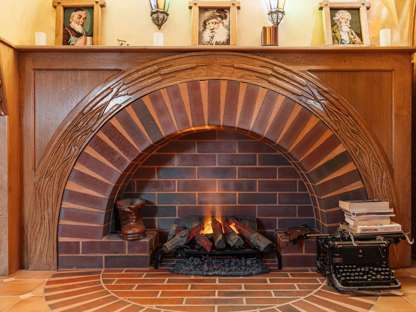 Hobbit House-Drinnen