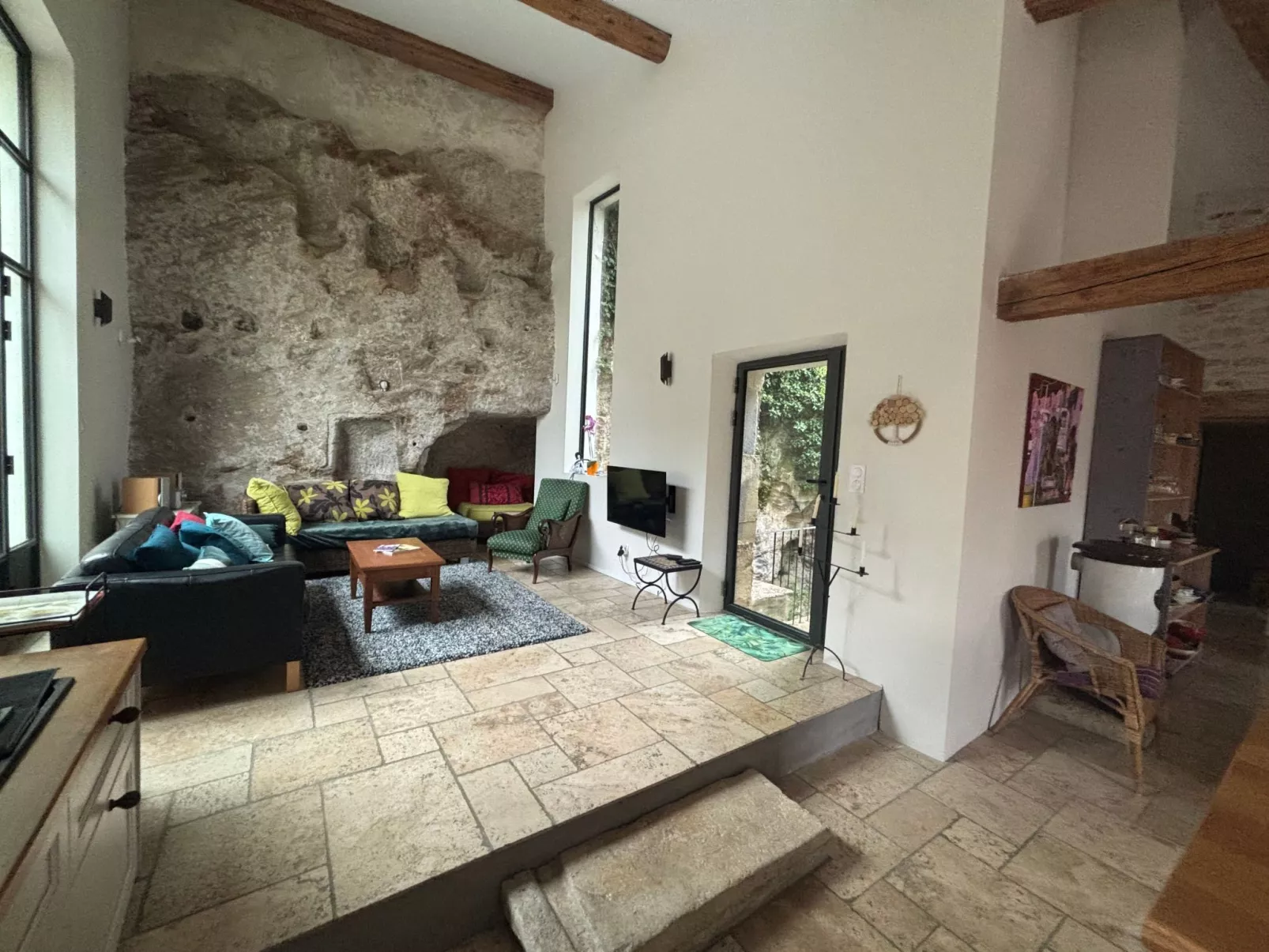 Dorfhaus in provencal mit Pool-Inside