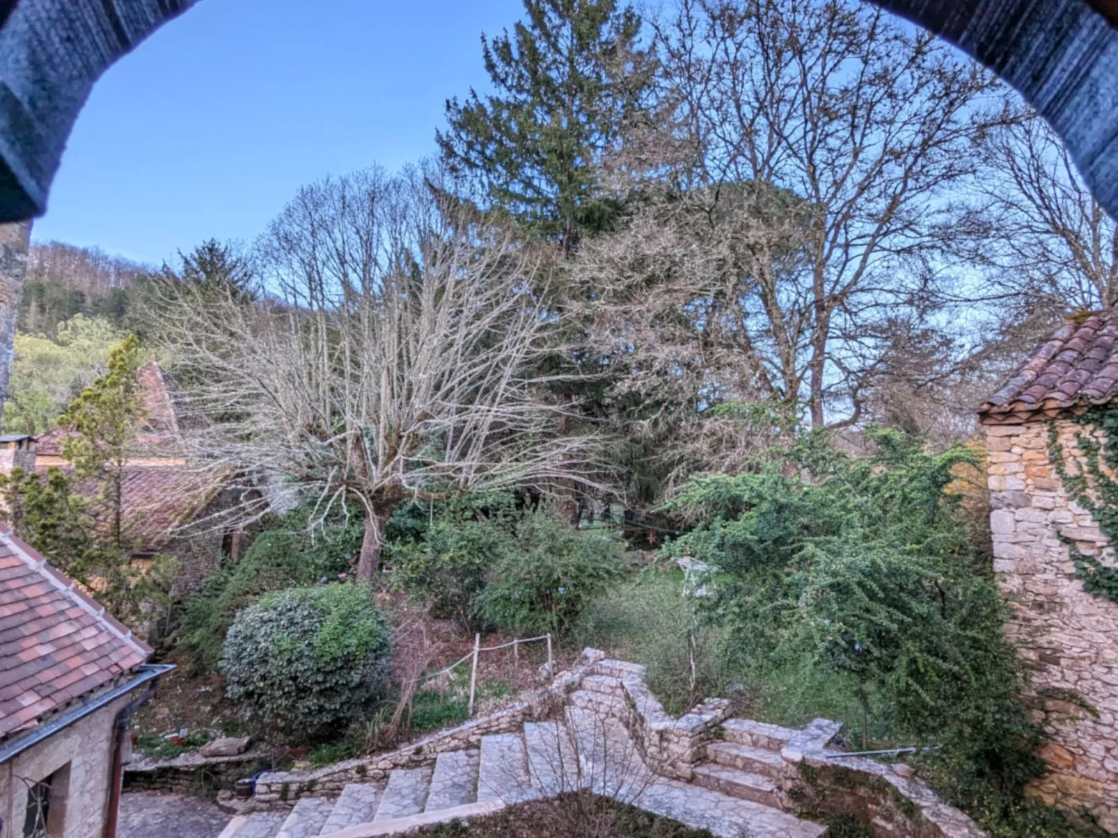 Studio "Vert d'Eau" mit Blick auf das Wasser-Outside