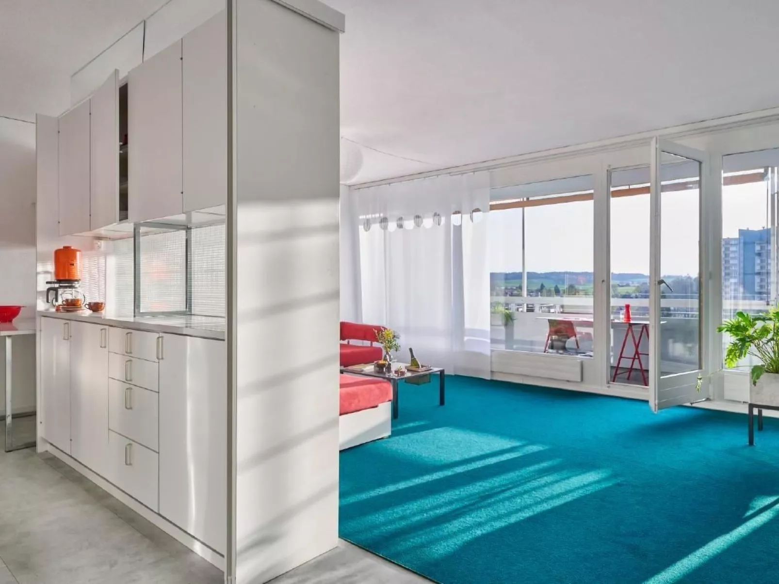 Hochhaus Fellergut - Stiftung Ferien im Baudenkmal-Inside