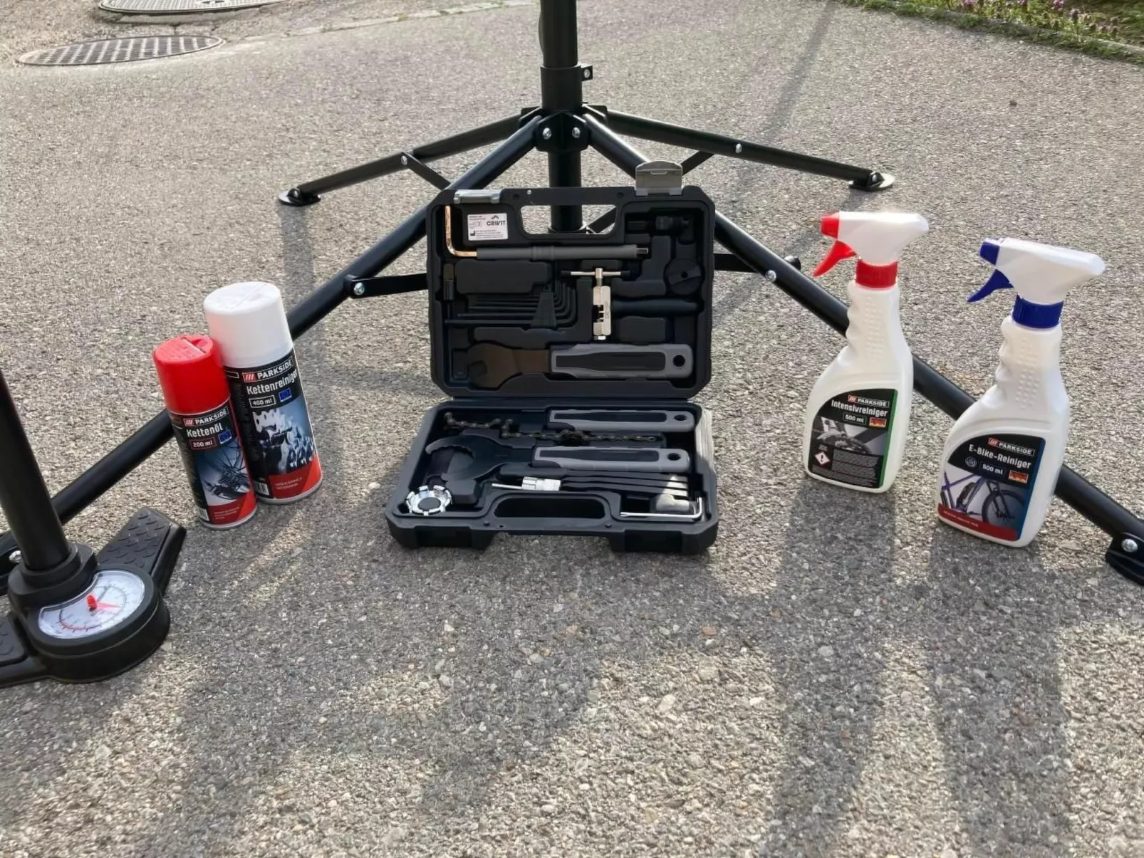 Mit Bergblick-Dehors