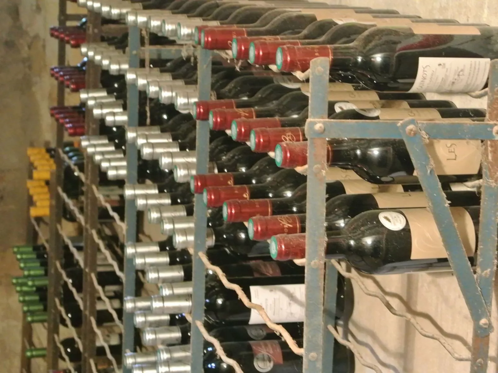 Schloss mit Überlaufpool an der Dordogne-Inside