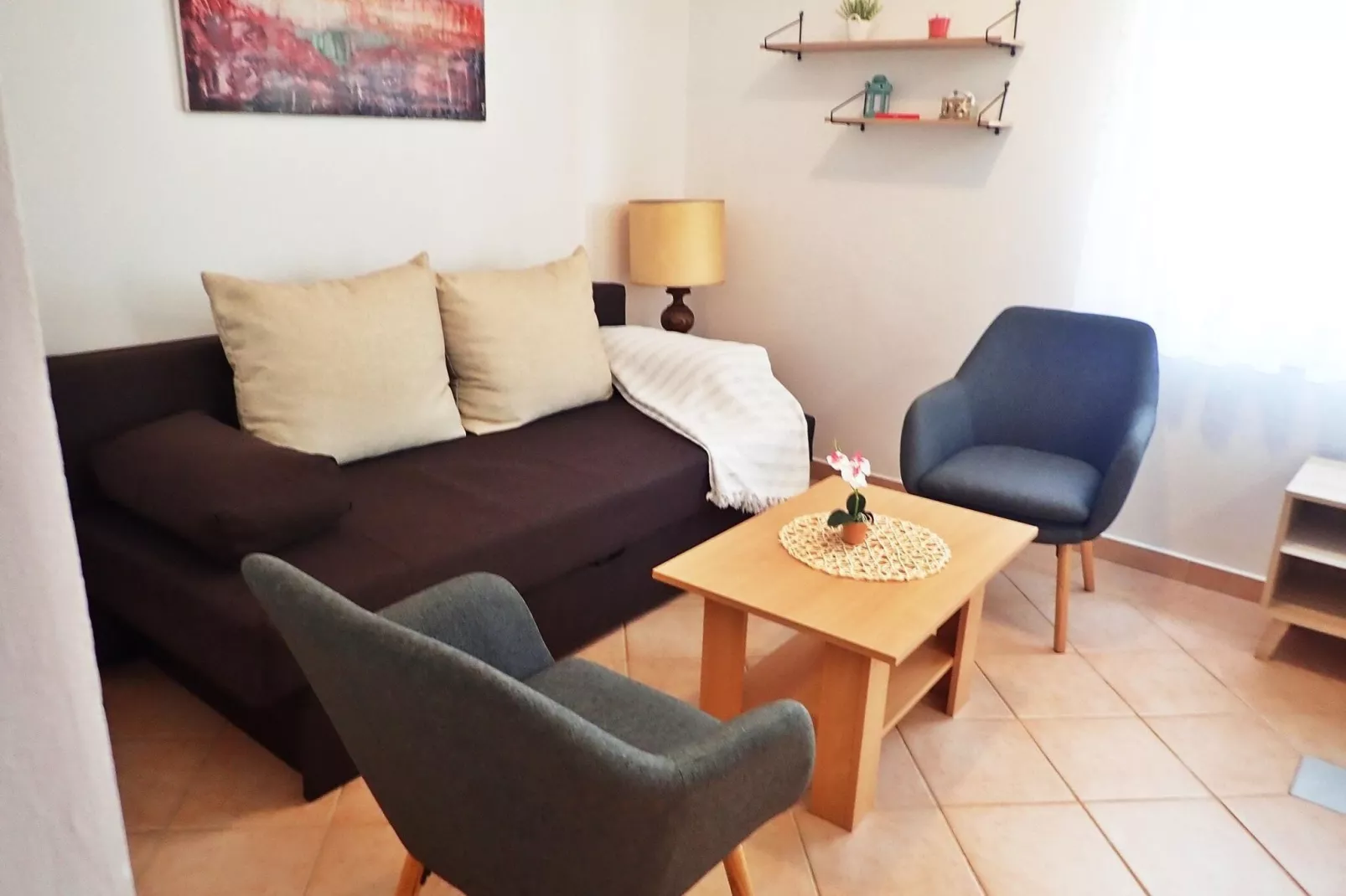 Holiday home Nika Starigrad Paklenica-3-Raum App SD-185 A/01 - 5 Pers-Salon
