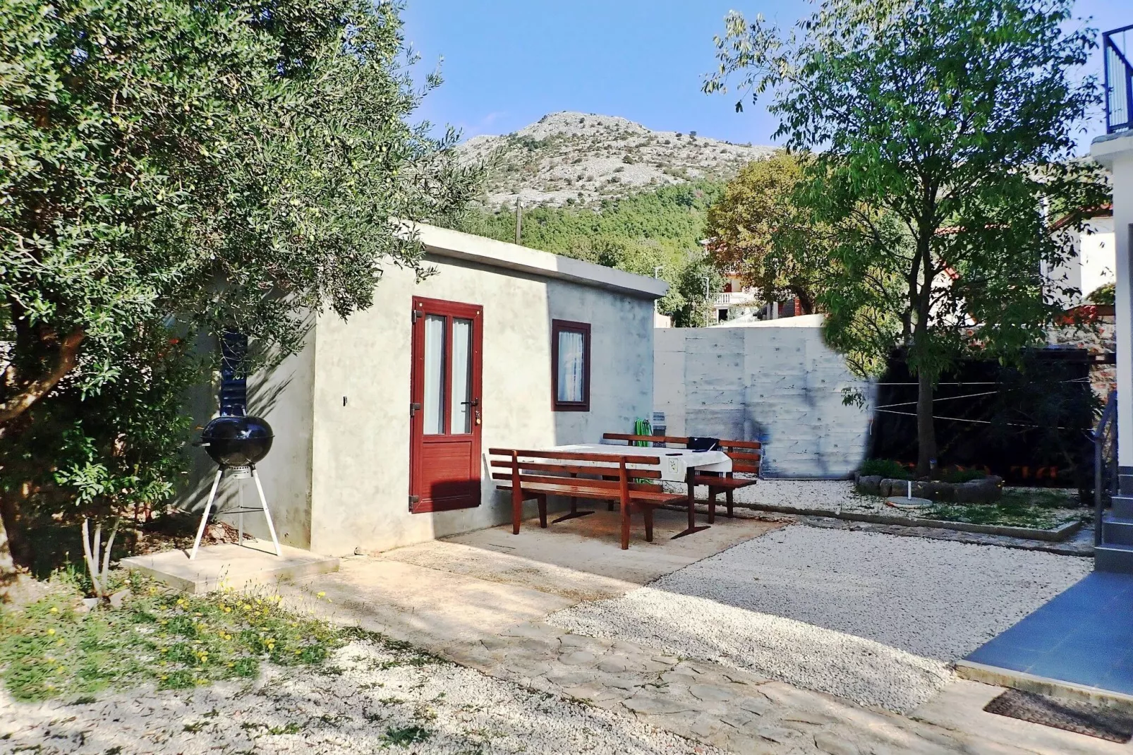 Holiday home Nika Starigrad Paklenica-3-Raum App SD-185 A/01 - 5 Pers-Jardin d'été