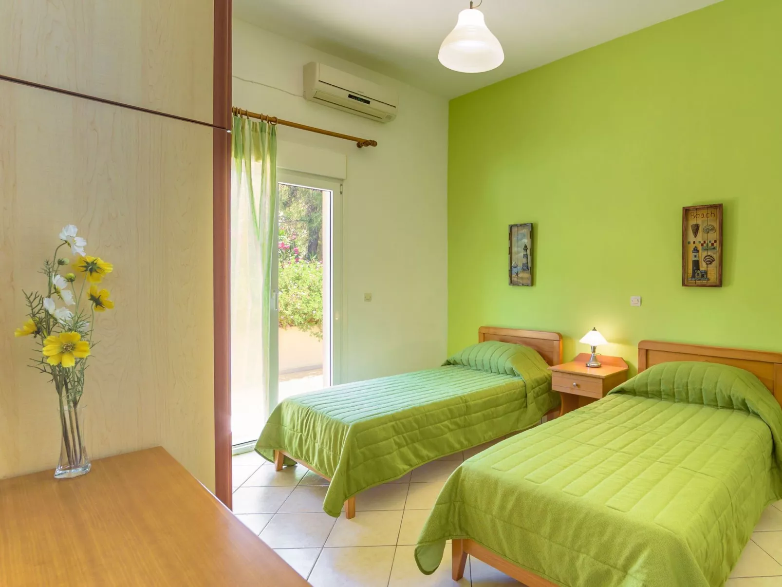 "Blue Villa"-Drinnen