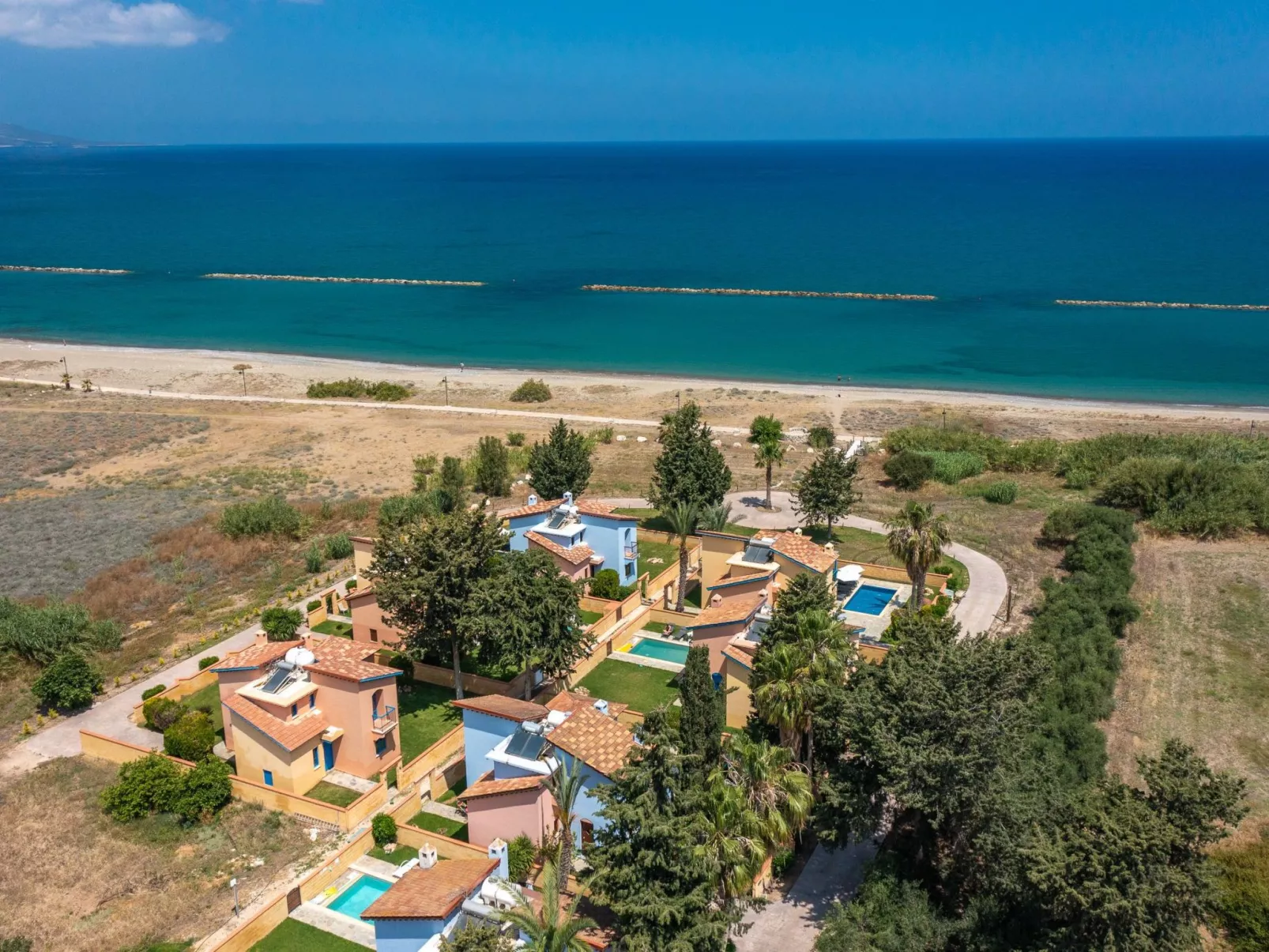 Beach Front 3-Schlafzimmer-Villa - 1. Linie vom Strand-Outside