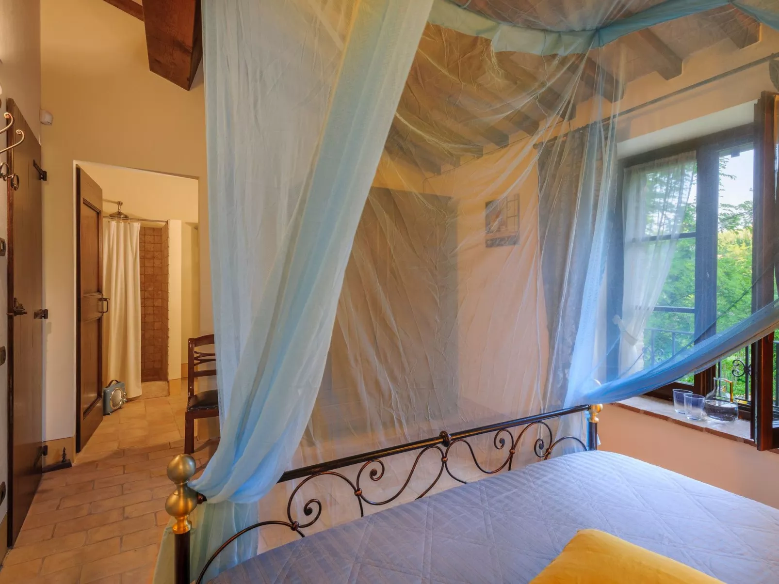 Ca Seppe Marche Ferienvillen, privater Pool-Dedans