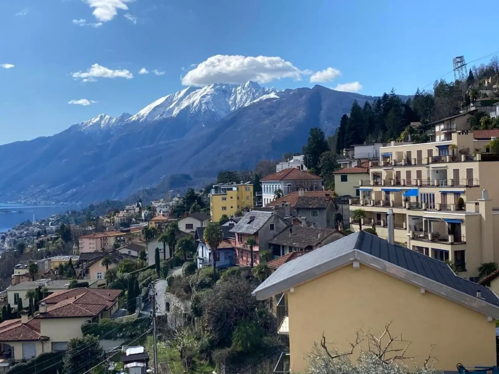 Panoramawohnung Orselina Locarno-Dehors