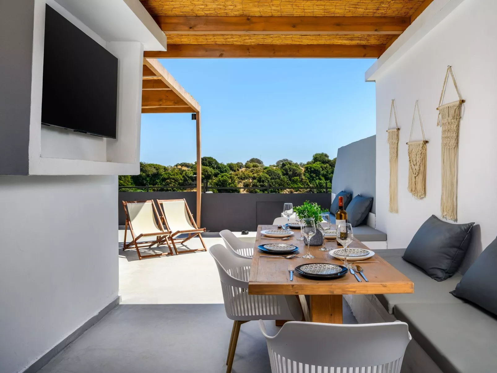 Armonikon Pool Villa 1-Dedans