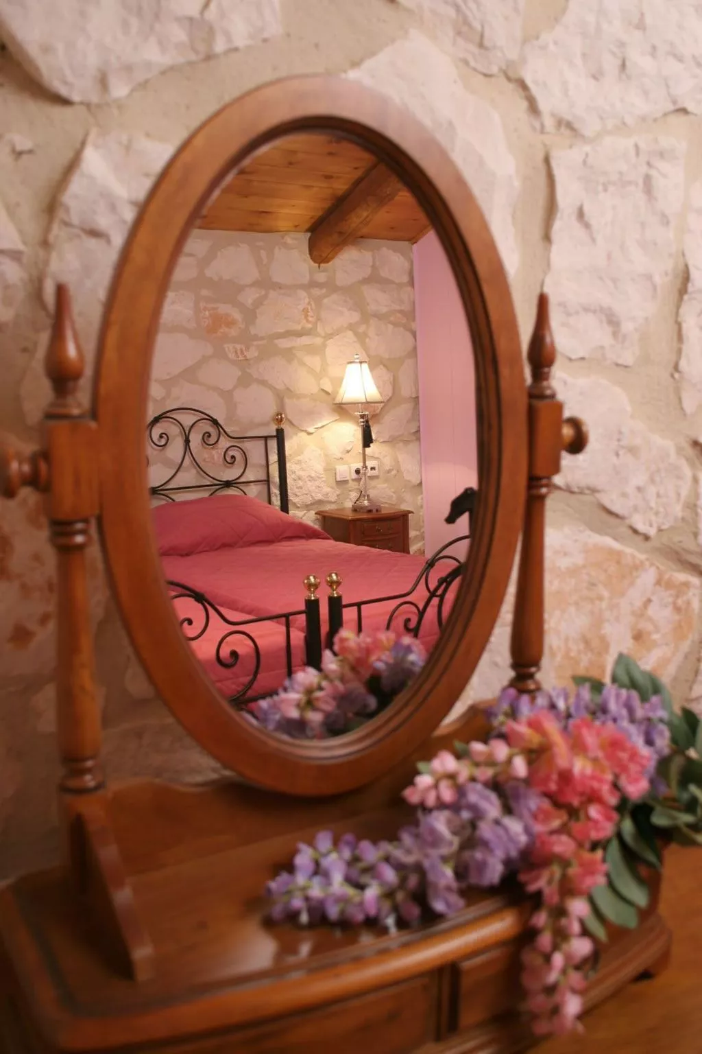 Villa Ariadne mit privatem Pool-Drinnen